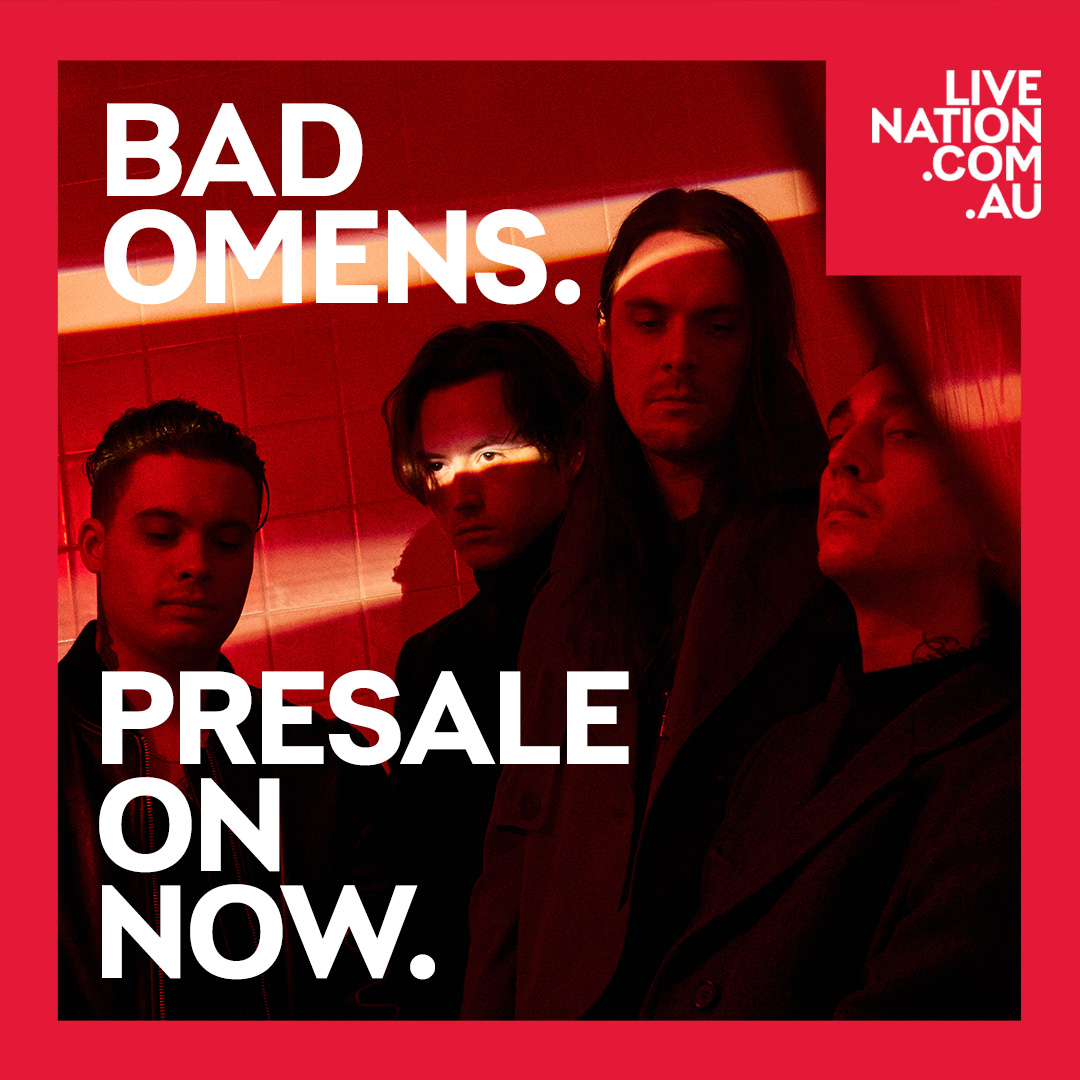 JUST ANNOUNCED📣 Bad Omens 'Goodbye, Friend' Australia Tour heads