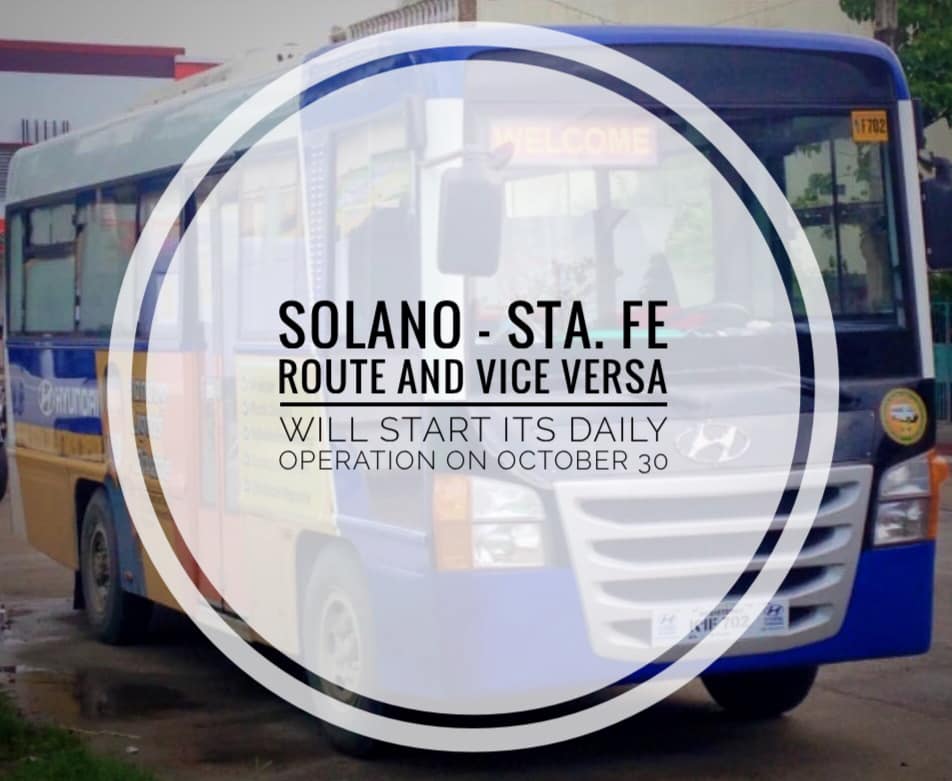 📣 PUBLIC ADVISORY | Thursday | October 29, 2020 The SOLANO - STA.FE ...