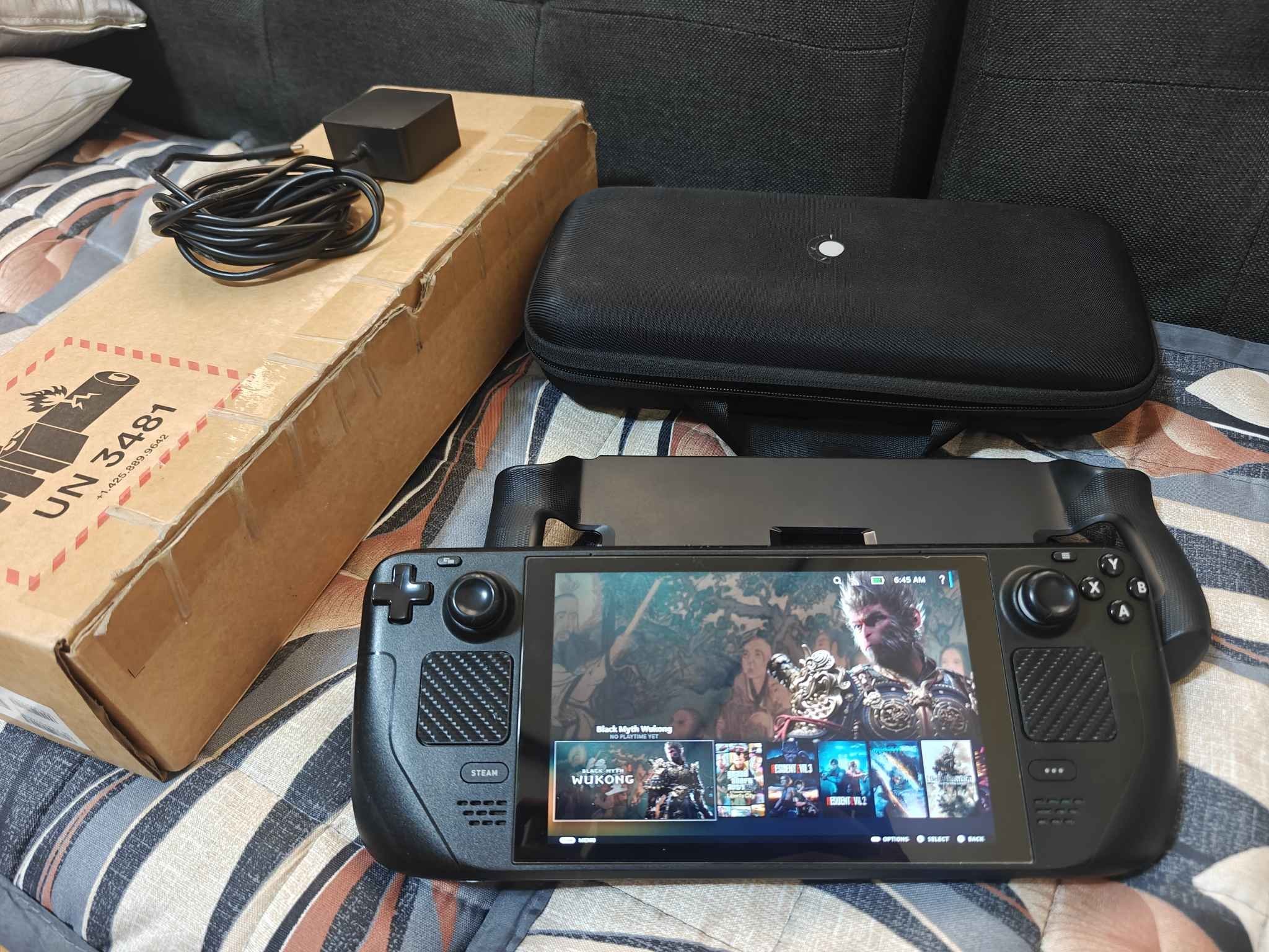 FOR SALE PO! STEAM DECK LCD • 256GB ssd + 256GB SD card • Hall 