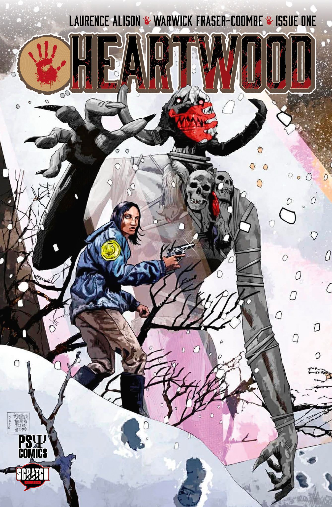Heartwood comic book cover art revealed