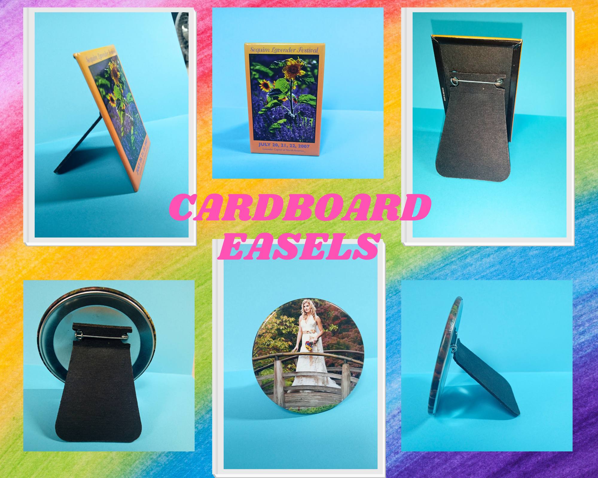 American - Did you know you can use a cardboard easel to turn your ...