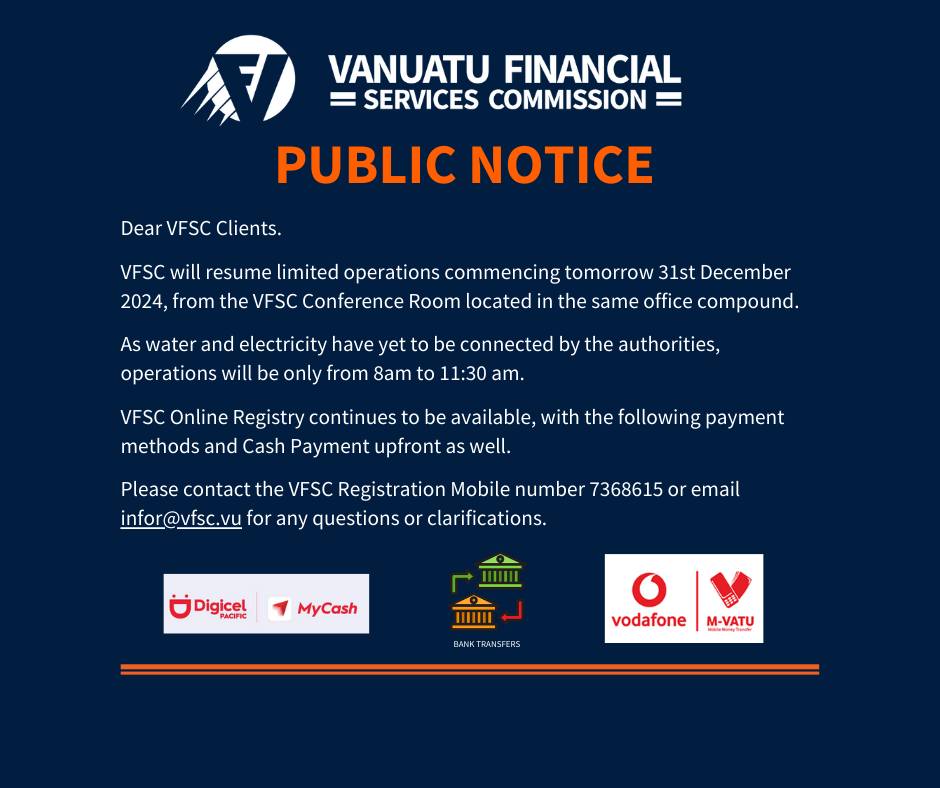 Vanuatu Financial Services Commission | Port-Vila