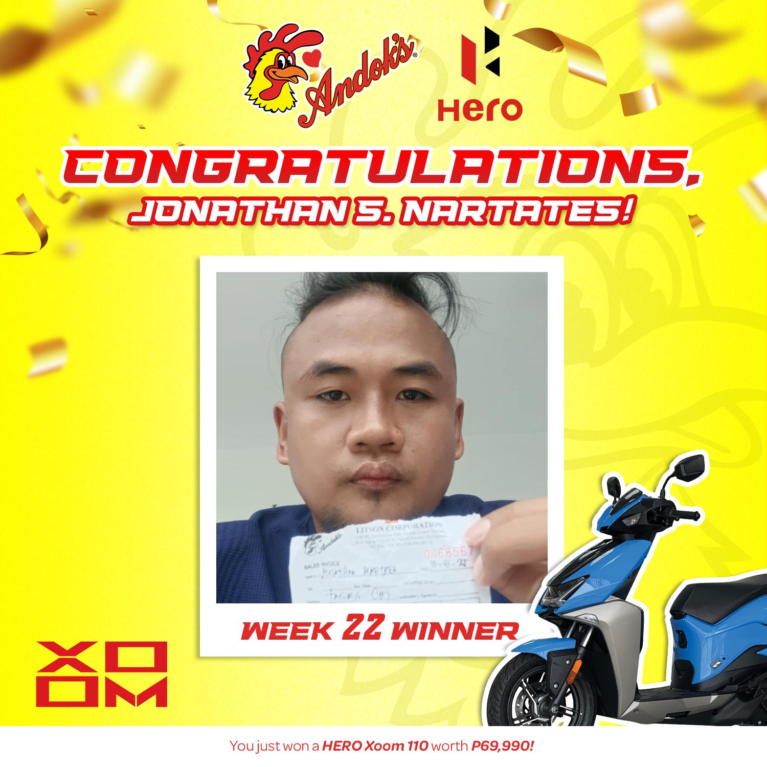 Double the fun! 🏍️🎉 Congratulations to Jomari, our WEEK 9