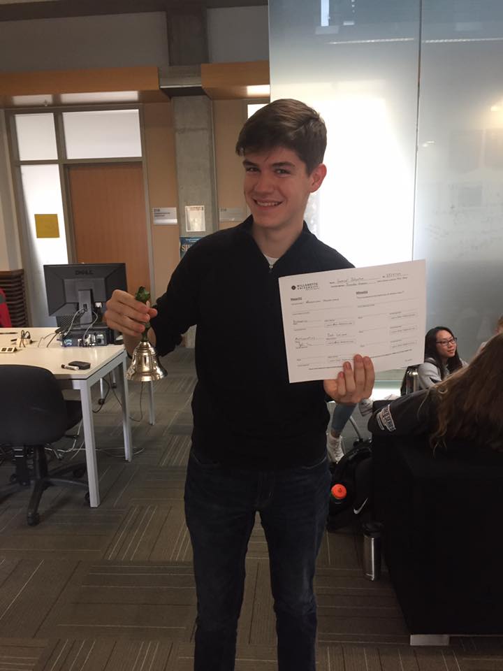 Congratulations to new math major... - Willamette Mathematics