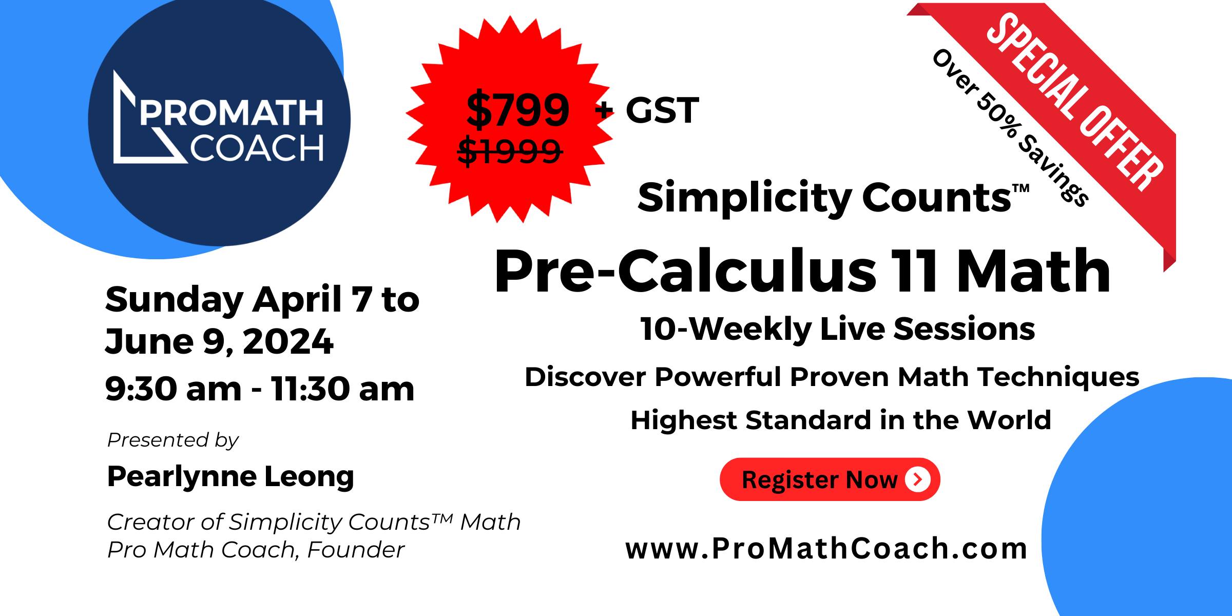 Pro Math Coach