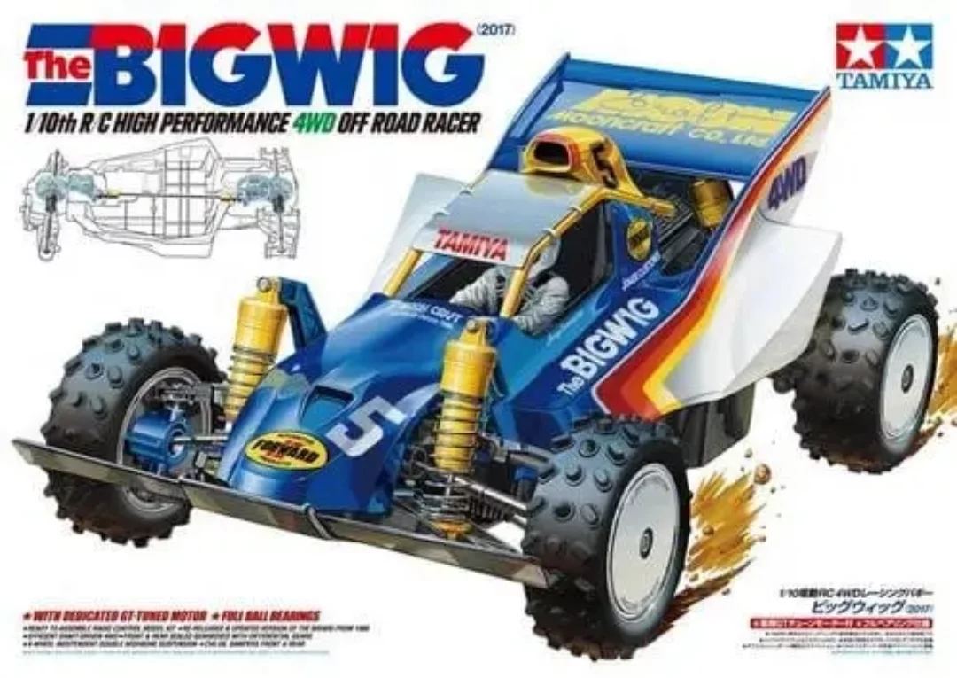 I just found this for the Tamiya BigWig. The steering is a bit of