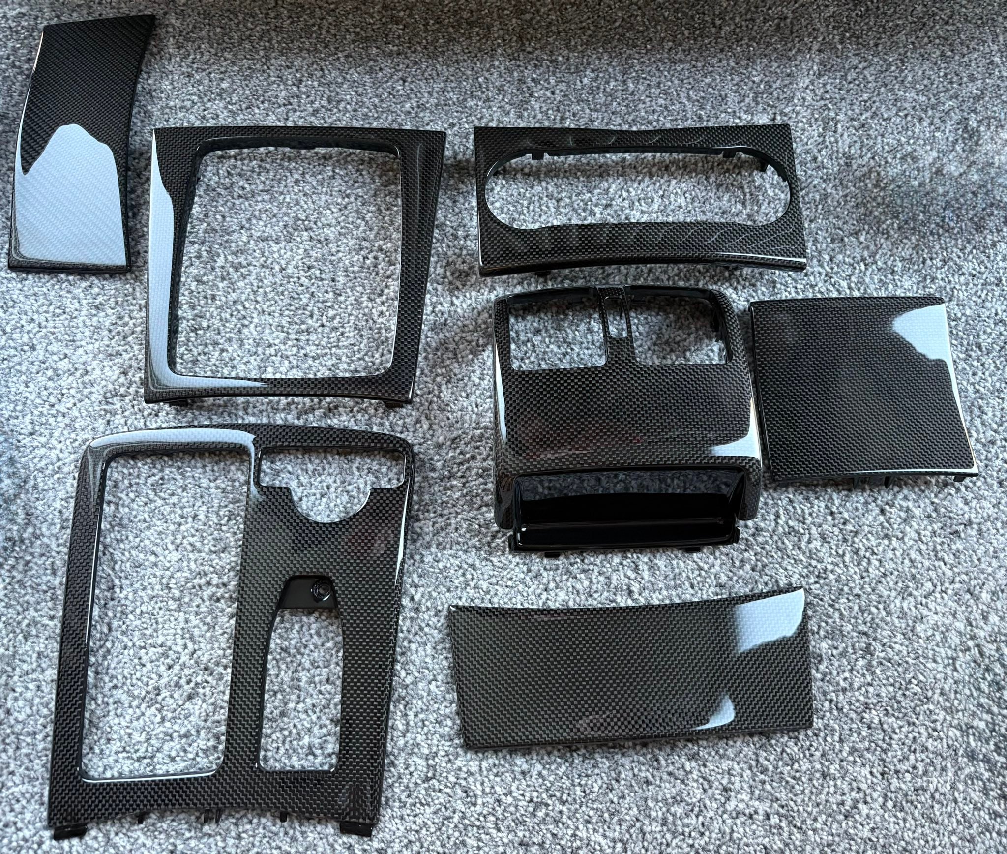 Dry Carbon Fiber Door Window Switch Covers (Pair) – For Lexus RC F 2015-2022