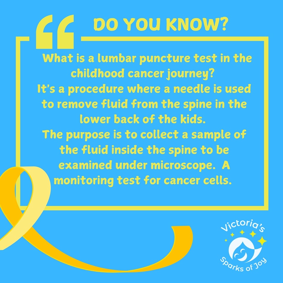 Victoria's - Do you know? LUMBAR PUNCTURE TEST. 🎗 The nuances of ...