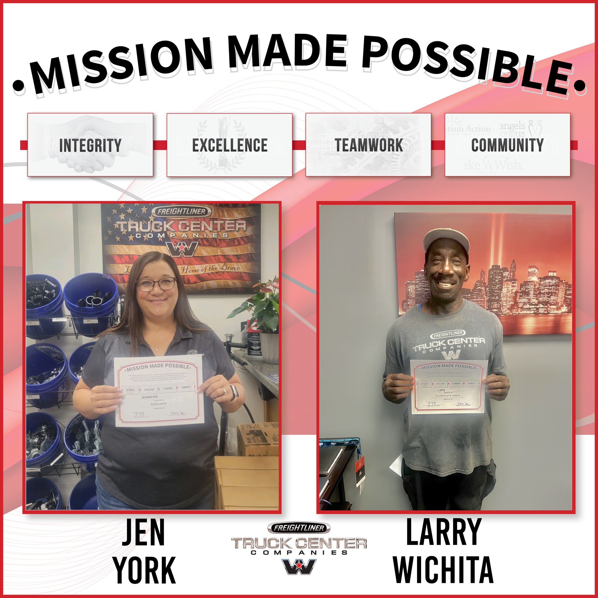 Join us in congratulating Jen and... - Truck Center Companies | Facebook