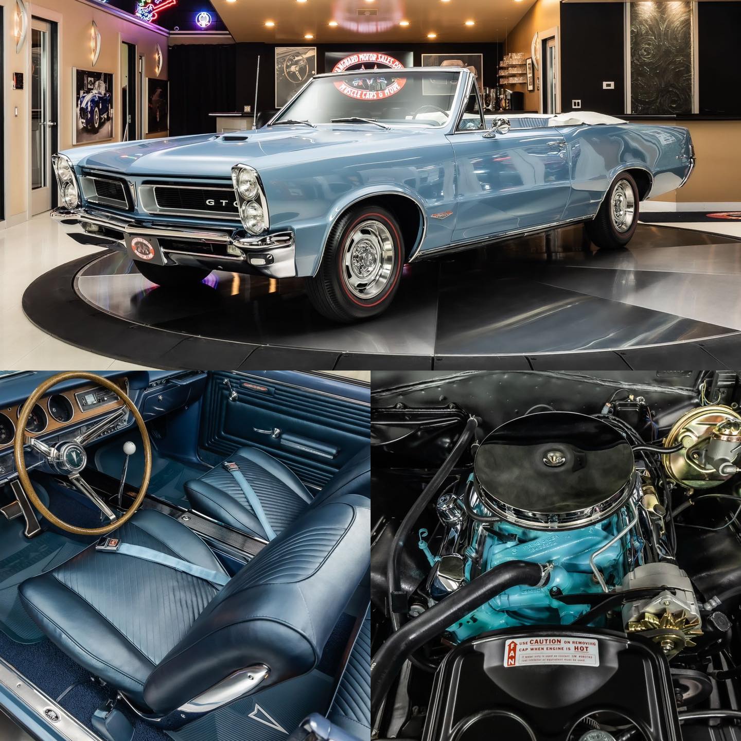 1965 Pontiac GTO Convertible Frame Off, Rotisserie Restored! 389ci