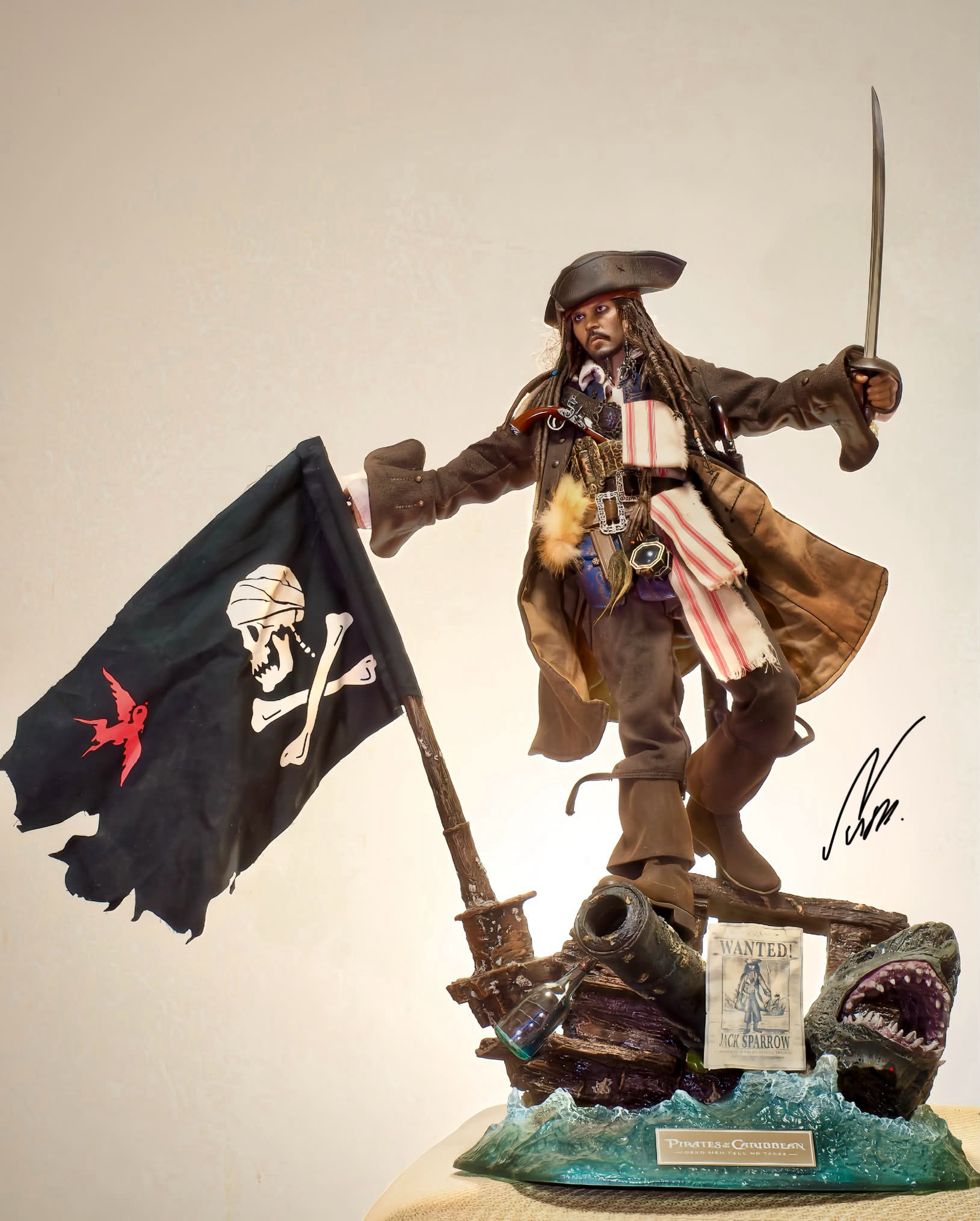 Pirate of the Caribbean Jack Sparrow Hot Toys DX15 figure review