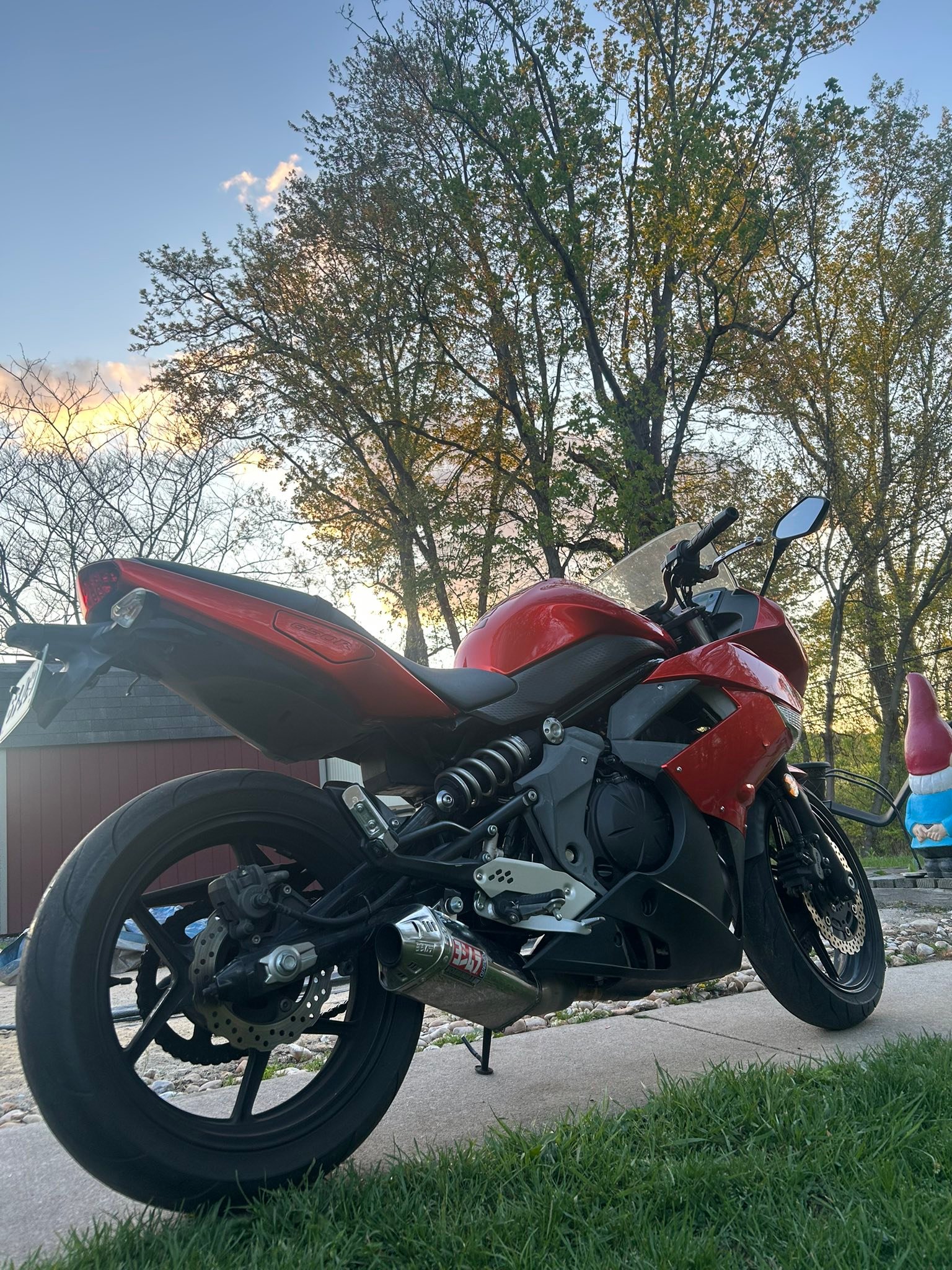Just picked up this 2011 Kawasaki ninja 650r with 14.8k miles for