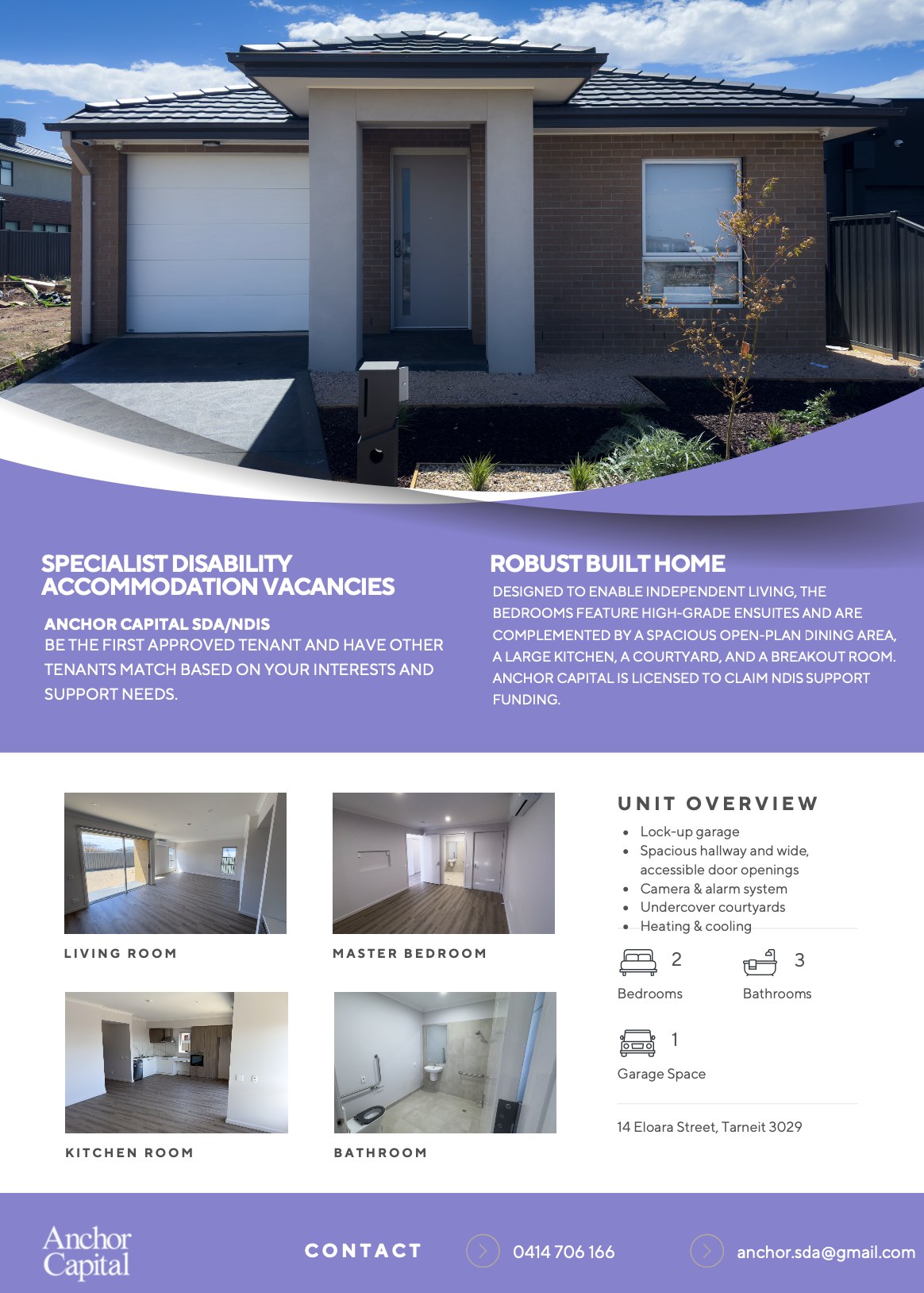Anchor - 🏡 Specialist Disability Accommodation (SDA) Vacancies – Robust ...