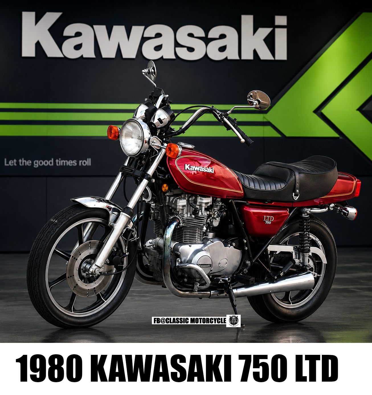 Some call it a motorcycle, I call it therapy. 💙 1980 Kawasaki