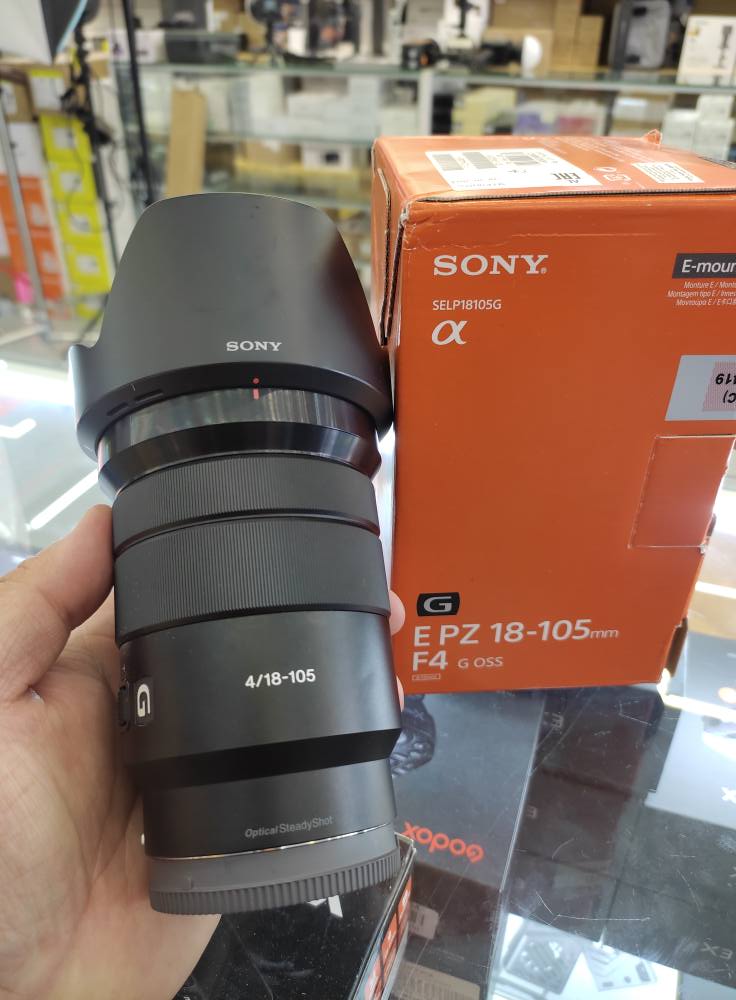 SOLD} [ Used ] Sony E 18-105mm f4 PZ G OSS Lens (for apsc )
