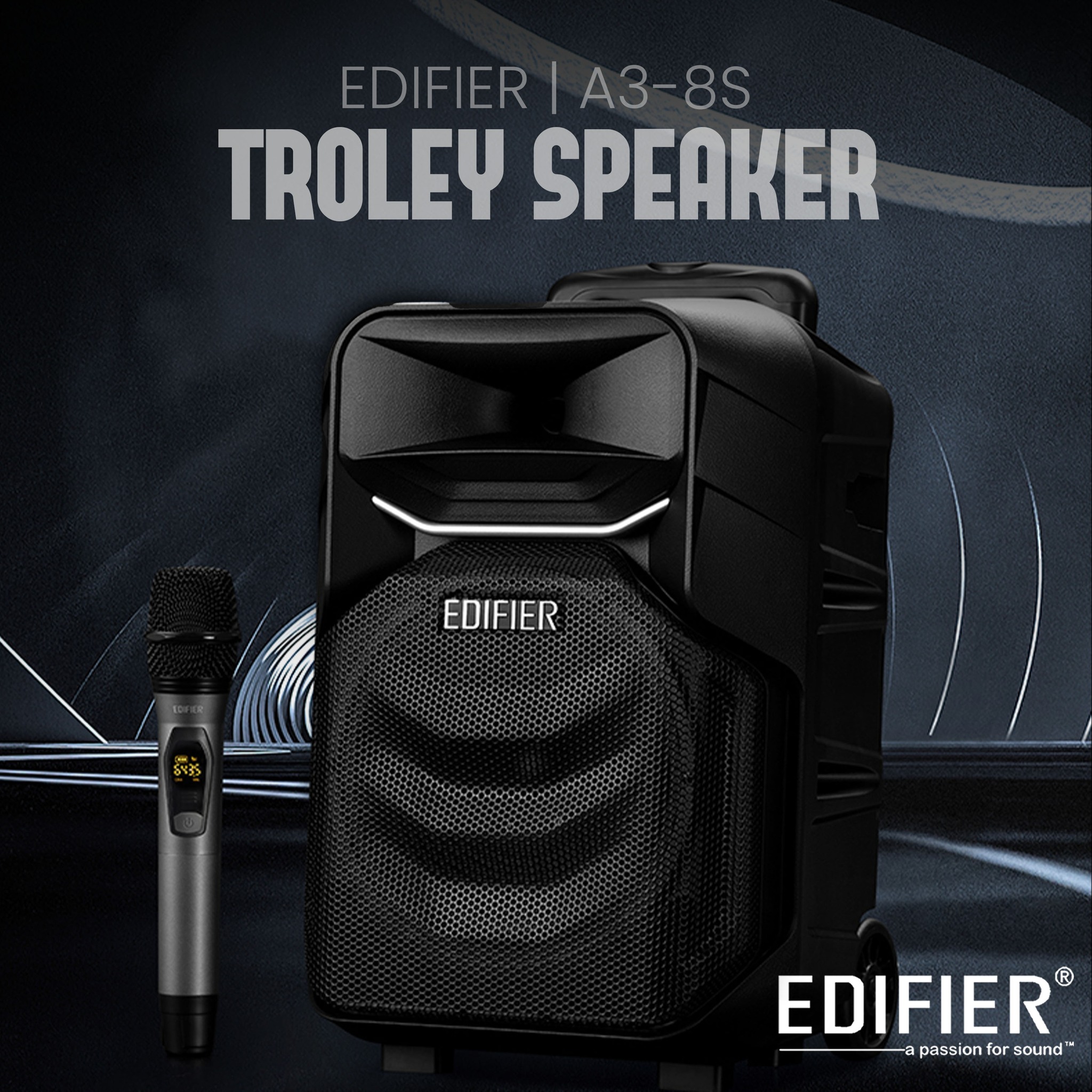Edifier A3-8S Bluetooth speaker The... - Edifier Philippines