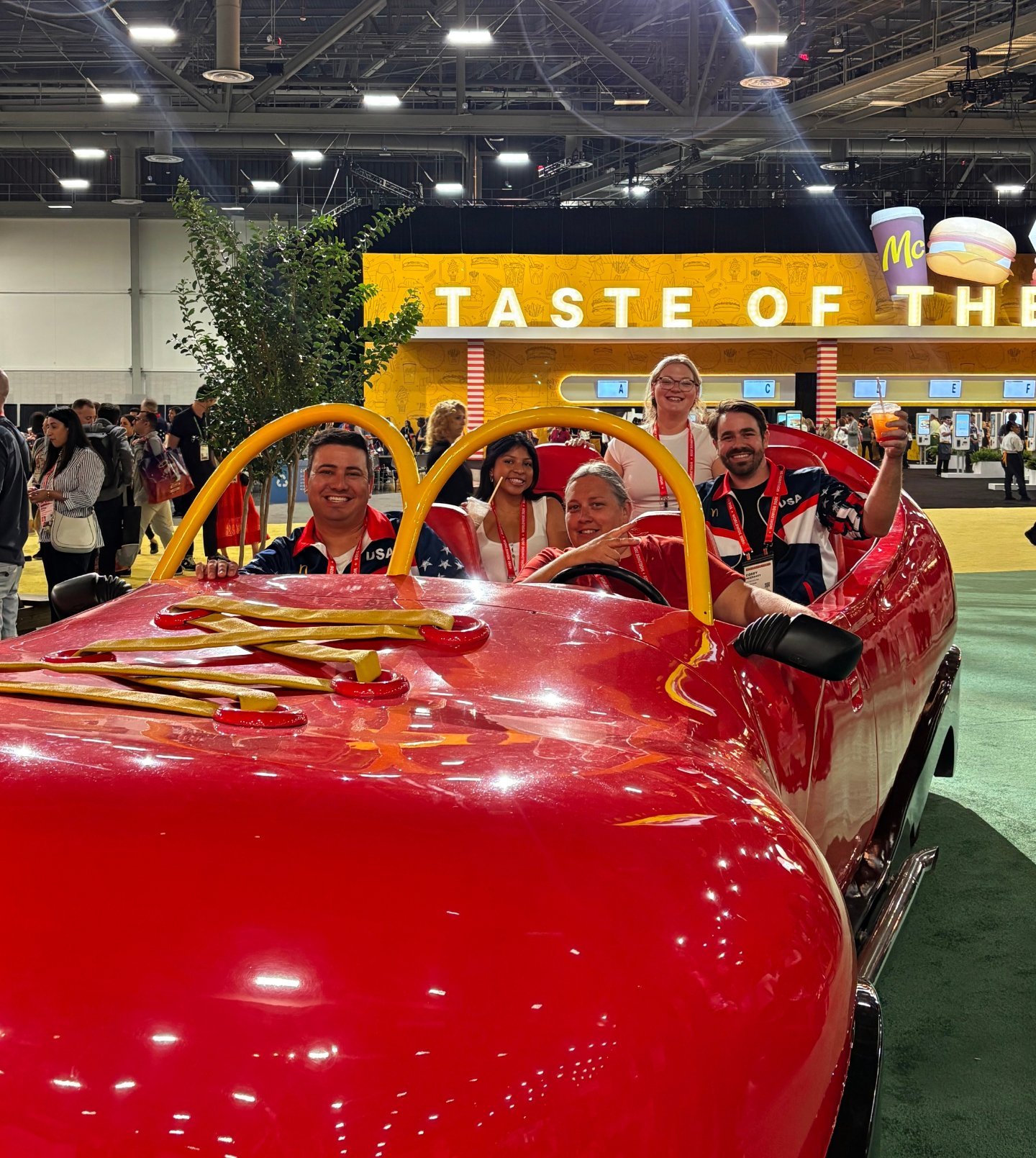 McEnaney family McDonald's team attends Las Vegas convention