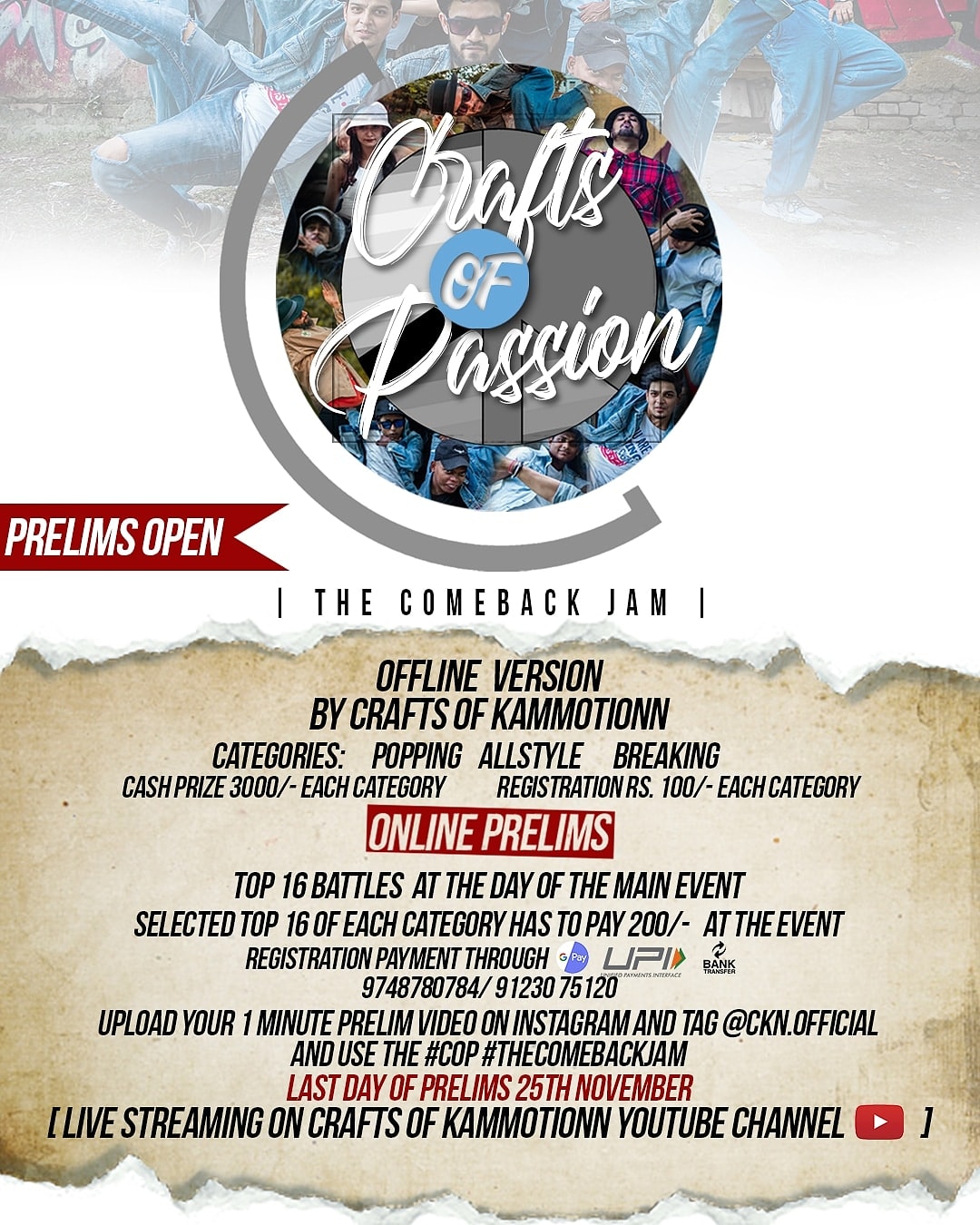 Crafts Of Passion | The Comeback Jam