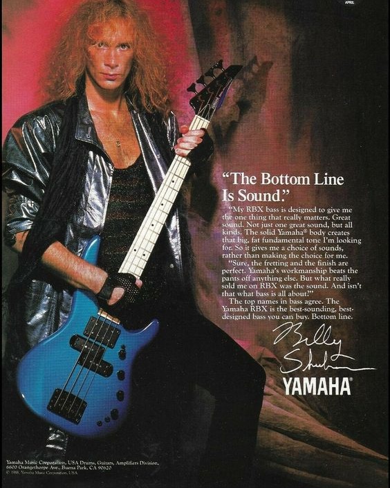 Yamaha RBX bass for bass players