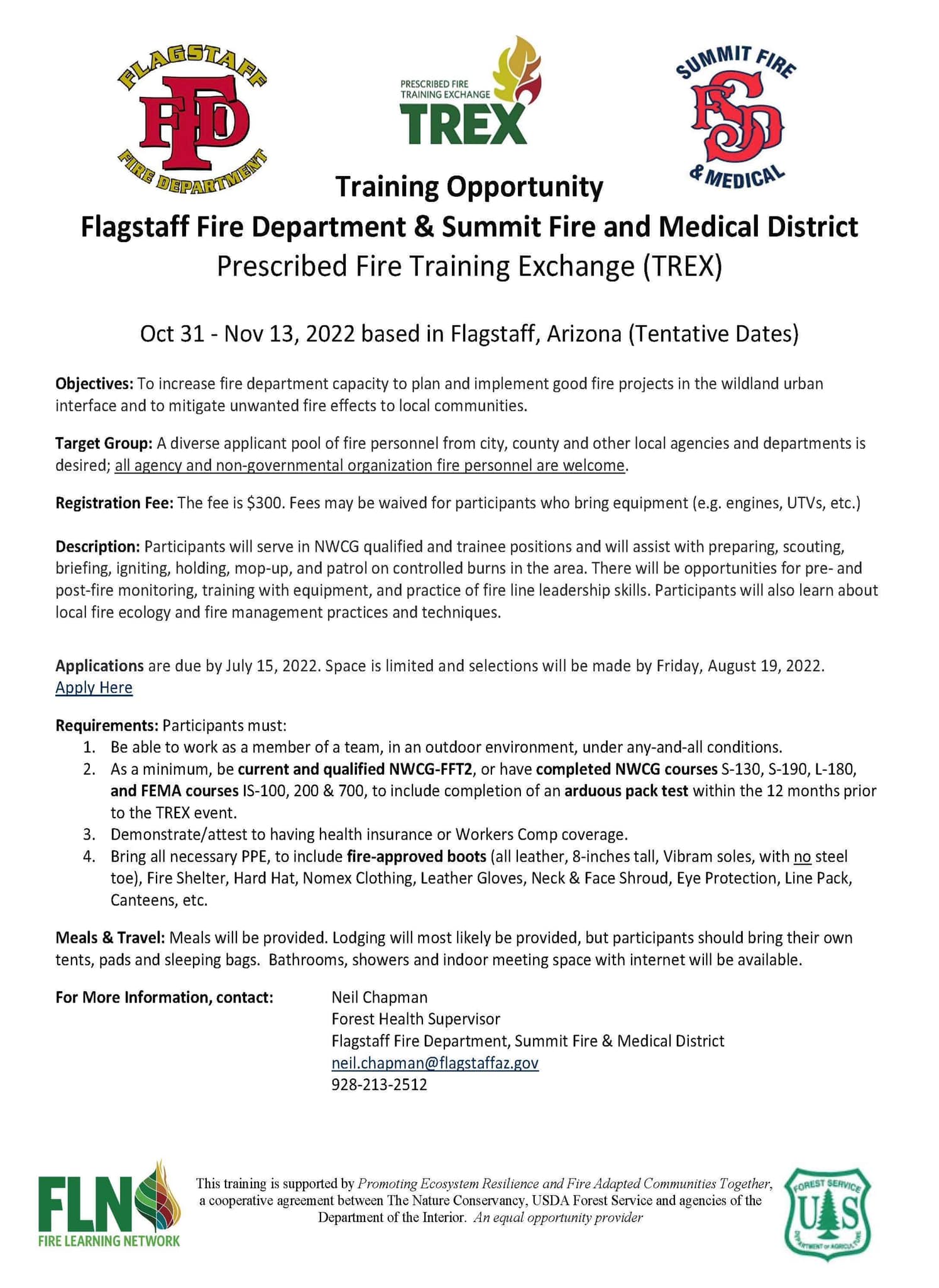 Yavapai College Fire Academy and Fire Sciences Program