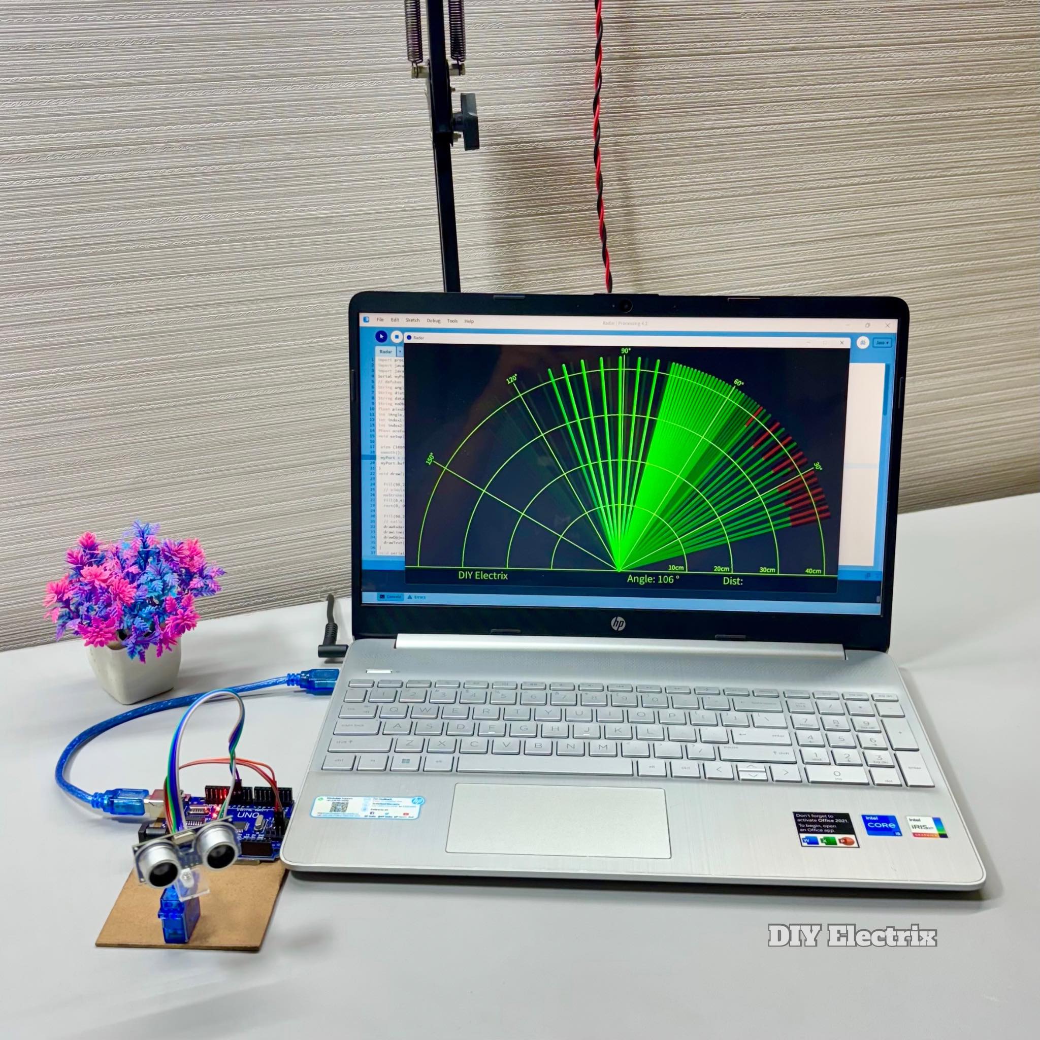 DIY - DIY Ultrasonic Radar System | Facebook