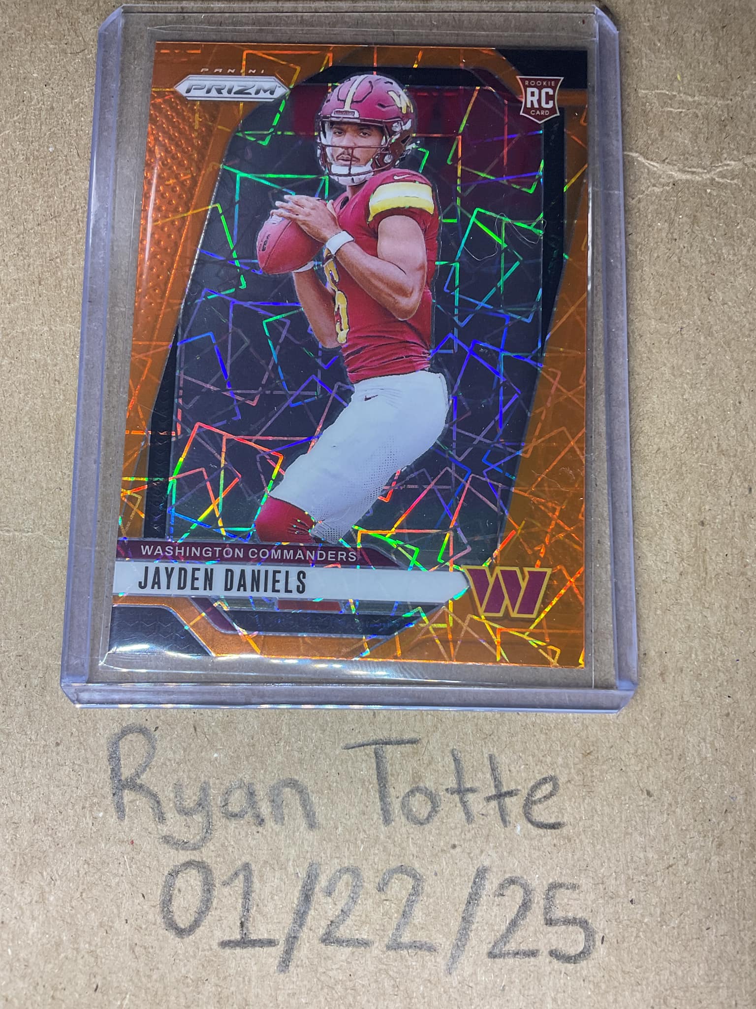 Rarest Jayden Daniels rookie card for sale