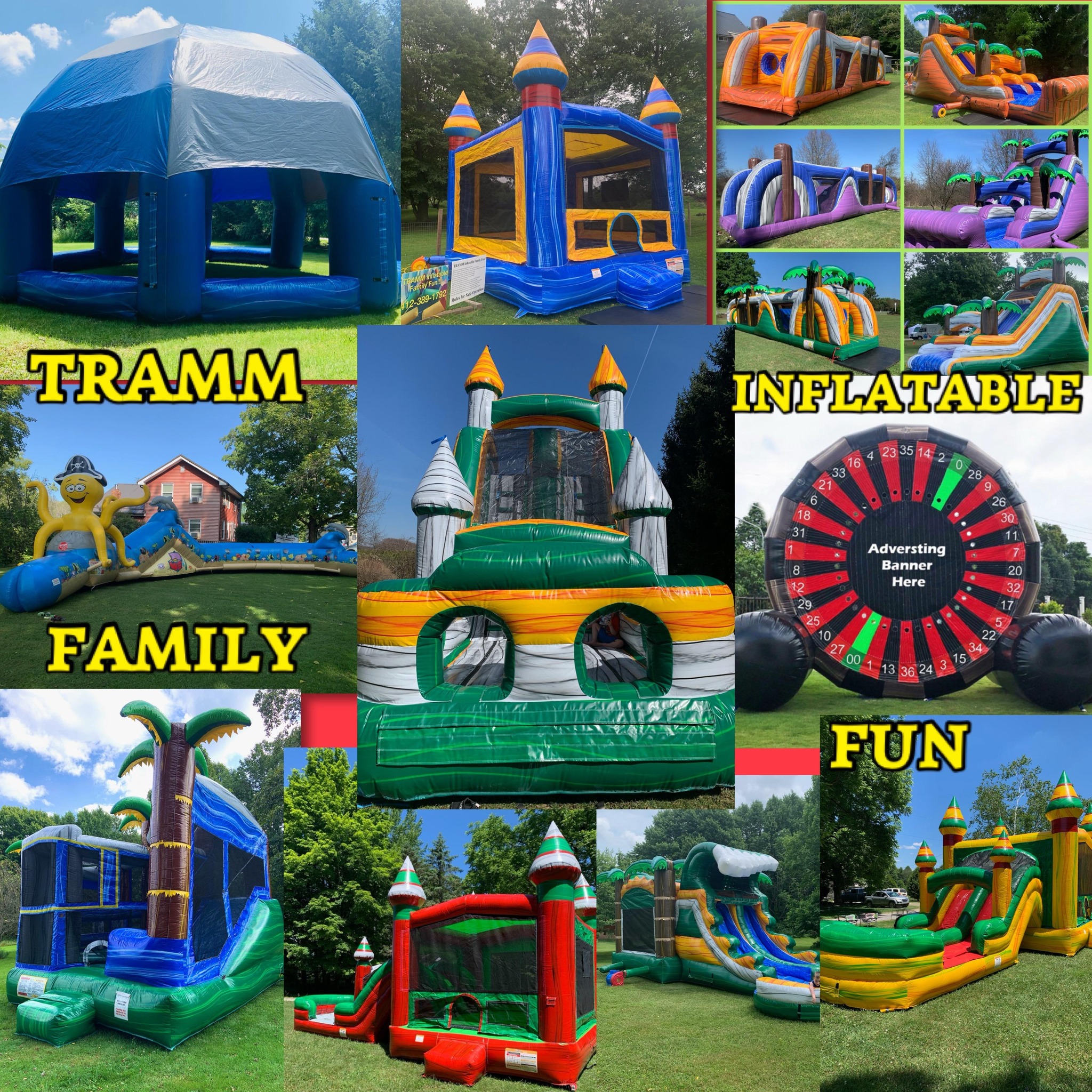 TRAMM Inflatable Family Fun | Hermitage PA