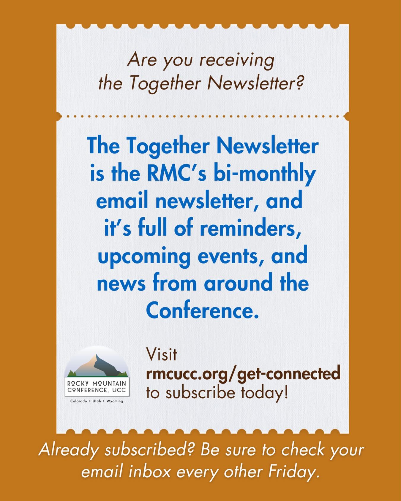 Rocky - The Together Newsletter is heading to your inbox this morning ...