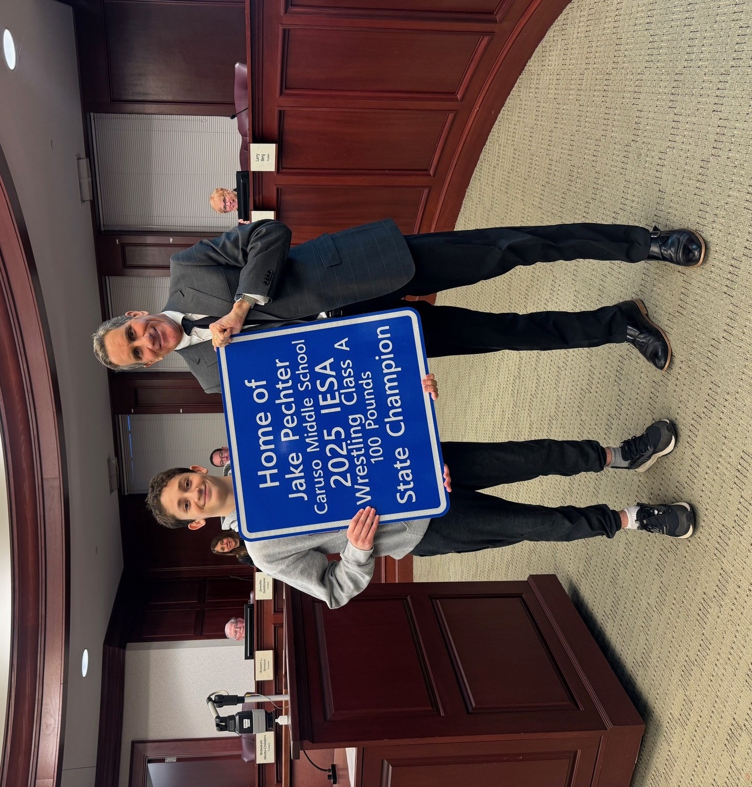 Village - Big congratulations to Jake Pechter, the 2025 IESA Wrestling ...