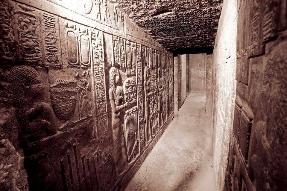 Traces of History and Archeology and Art - Beneath the Temple of Hathor ...
