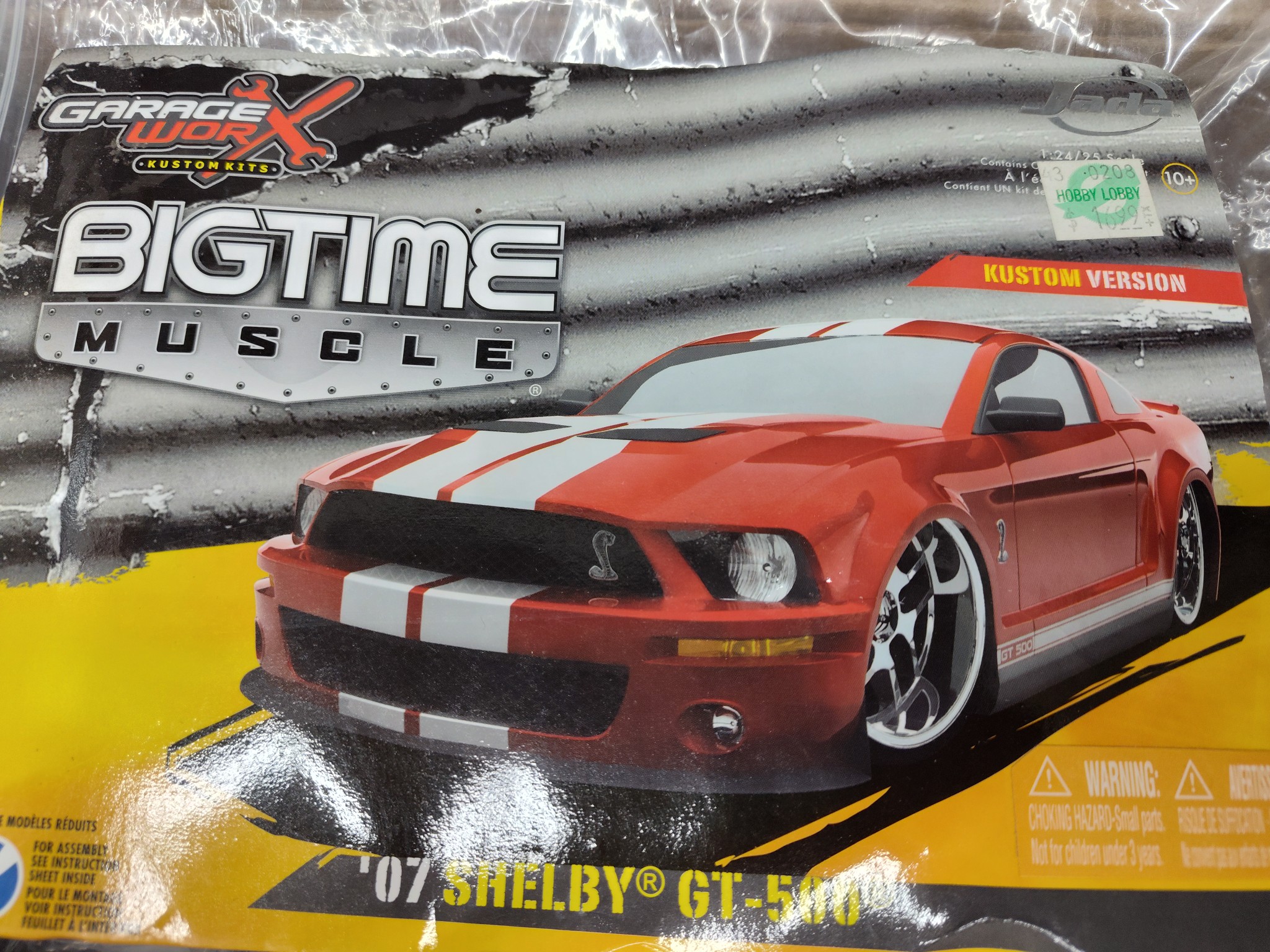 Is the Jo Han Mustang funny car model kit an original issue or a