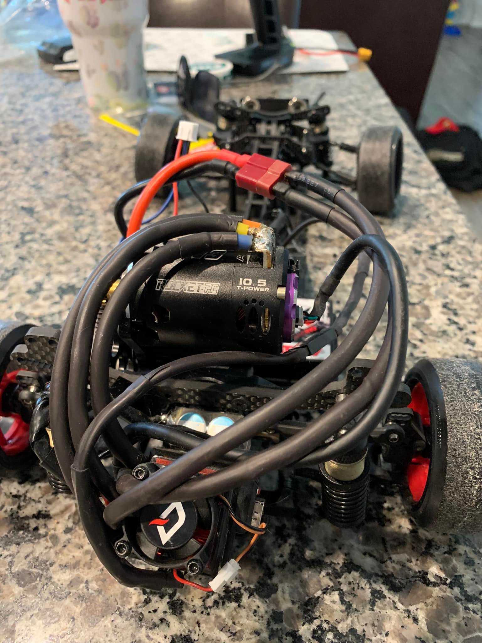 What are the settings for a Usukani NGE SE drift car with