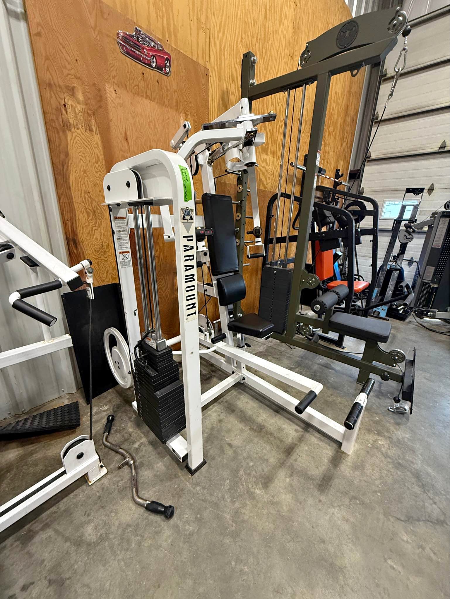 Paramount Rotary Chest Press - Weight Lifting Machines & Racks ...