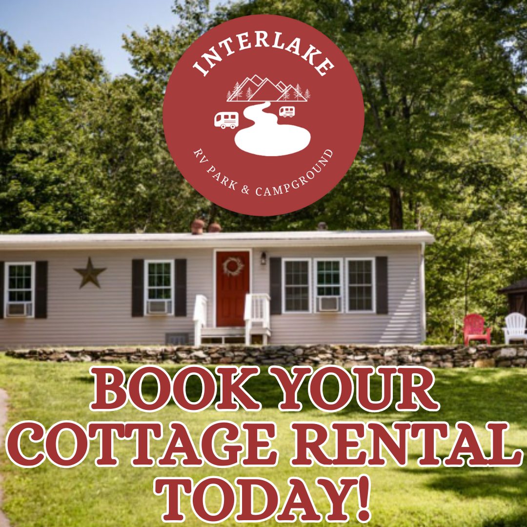 Our Camping Cottage Rentals perfectly... - Interlake RV Park