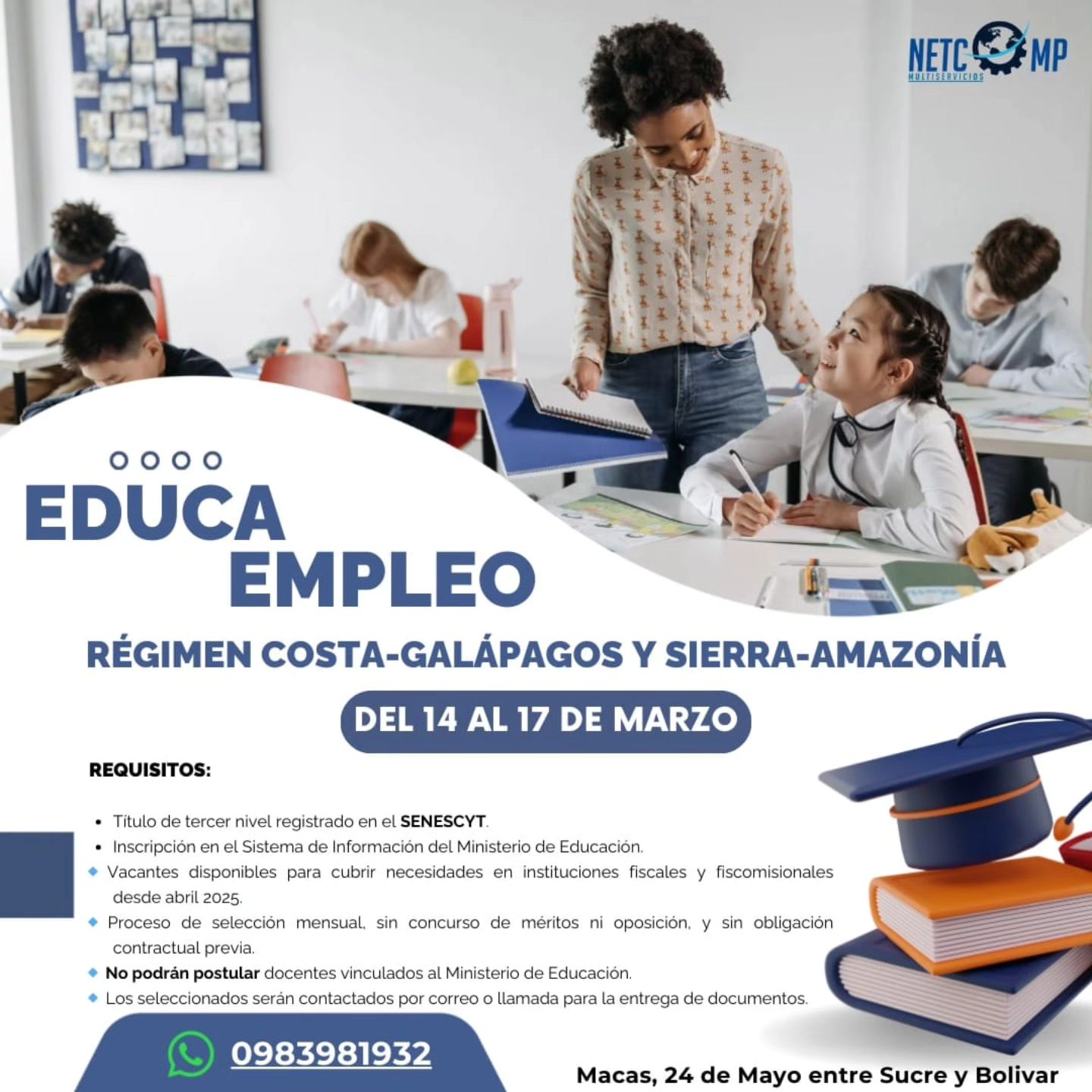 NetComp - 💻 ¡NetComp te ayuda con tu trámite de Educa... | Facebook