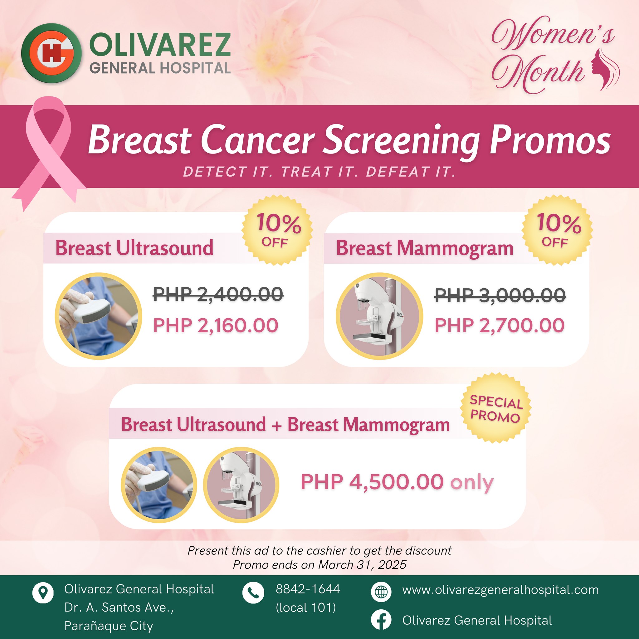 Olivarez - Breast cancer awareness and prevention are key to women’s ...