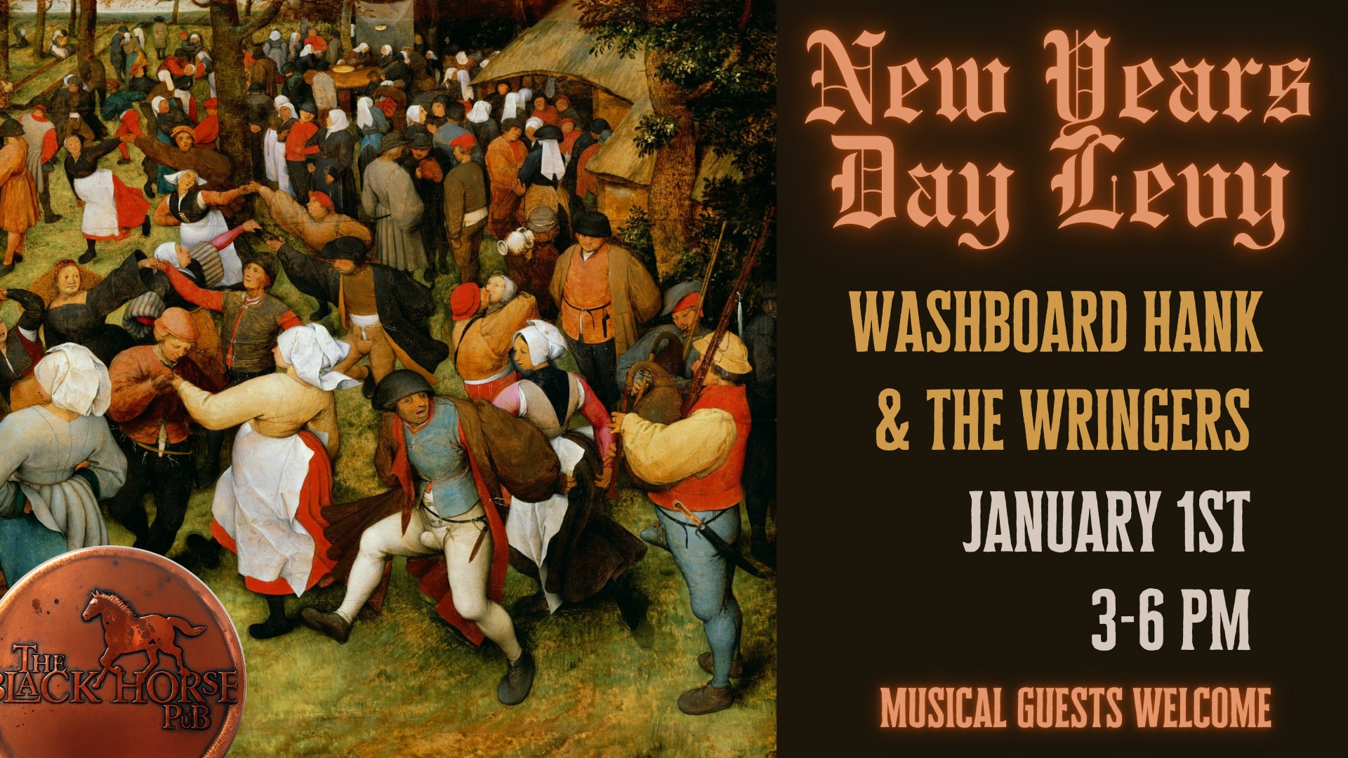 New Year's Day Levy with Washboard Hank & The Wringers