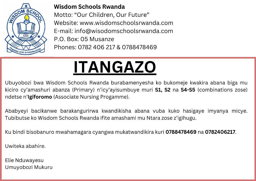Wisdom School | Ruhengeri