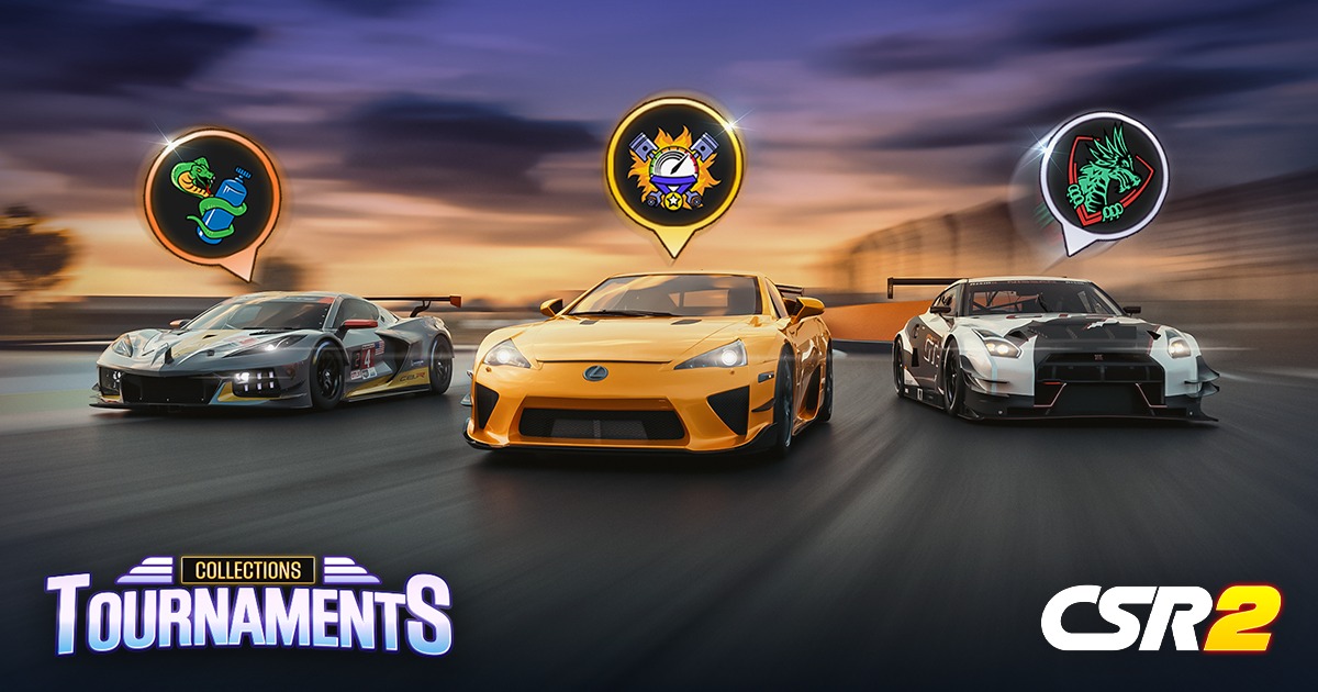 CSR Racing - 🏁 Introducing Collections Tournaments! 🏆... | Facebook