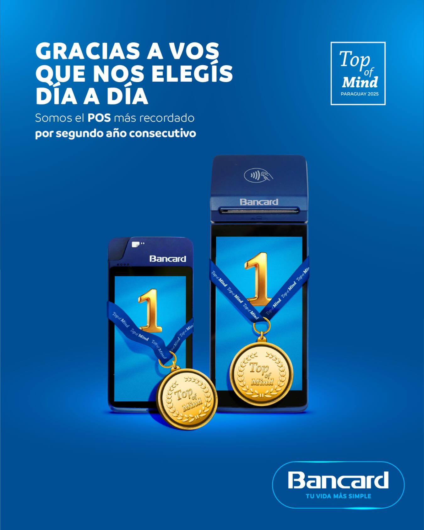 Bancard - 🏆 ¡Somos Top of Mind 2025! 🏆 Bancard es... | Facebook