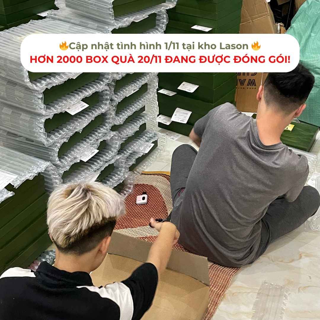 Lason - 💥 1/11 đầu tháng 🔥 LASON BÃO ĐƠN BOX QUÀ 20/11!!!...