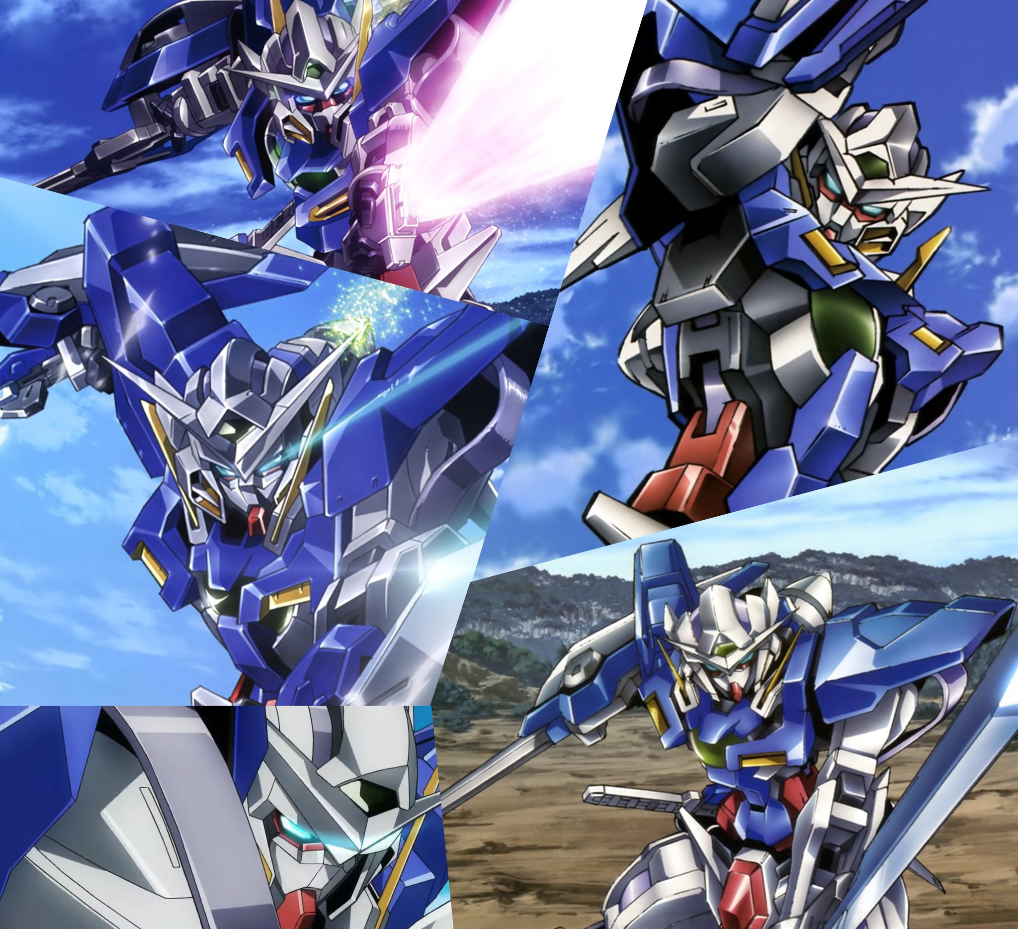 Gundam - The GN-001 Gundam Exia, also known as Exia or Gundam Seven ...