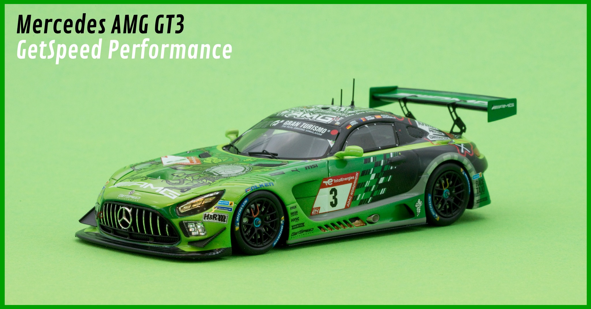 Buy online SG956 - Spark 1:43 SPARK Mercedes Benz Amg Gt3 Team Getspeed #130 24H Nurburgring 2024 M.Engel J.Gounon F.Schiller A.Christodoulou SG956 ( - Racing Cars