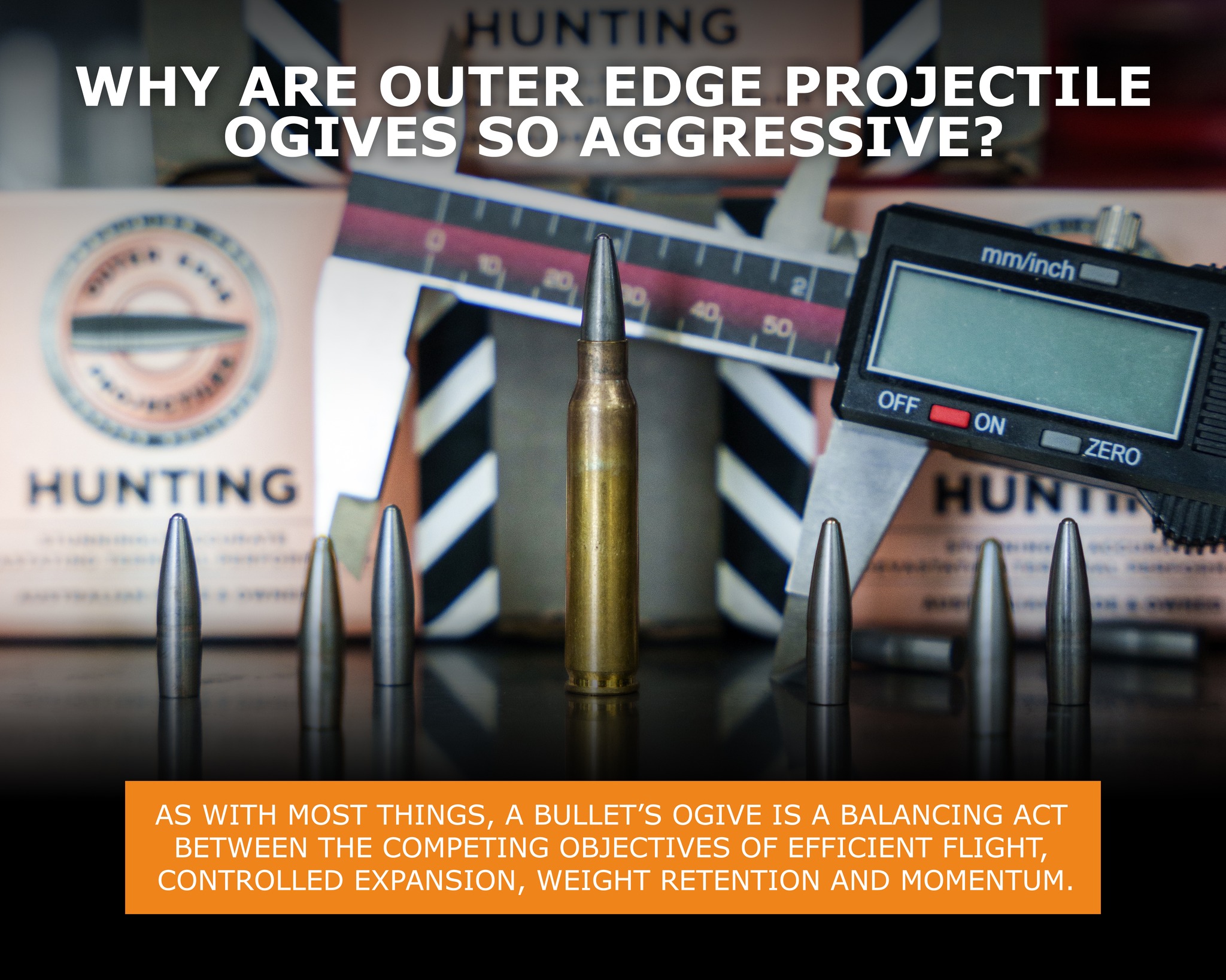 Our Hunting bullets feature an... - Outer Edge Projectiles | Facebook