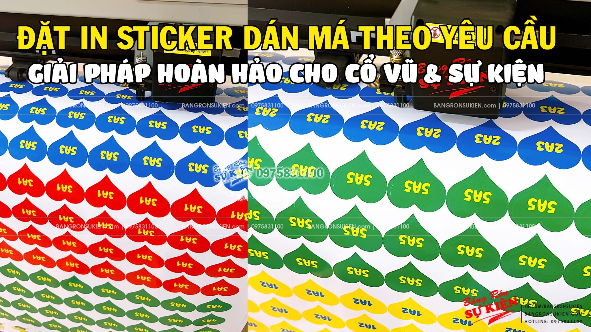 Sticker Dán Má