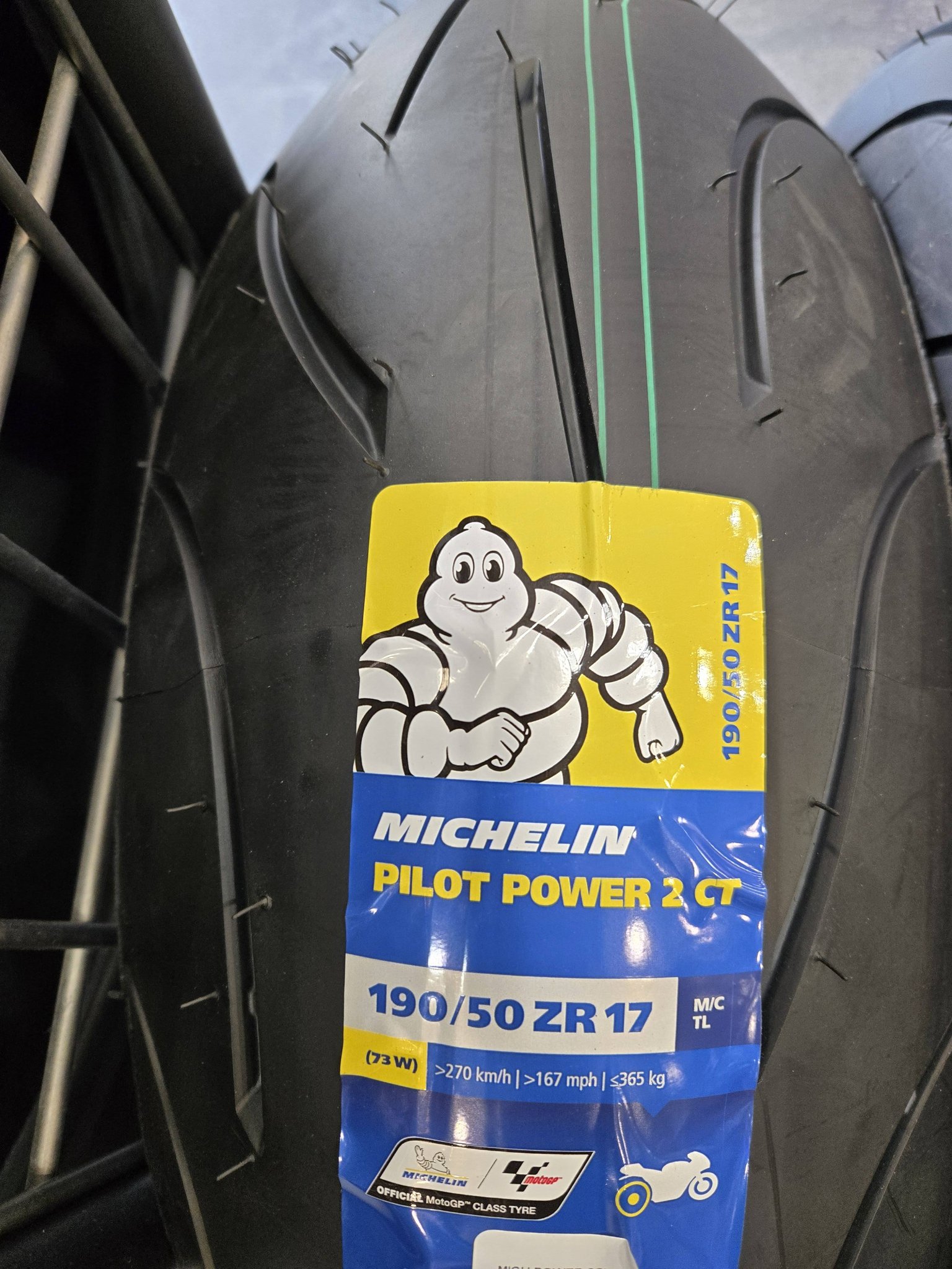 Michelin Power GP2 and Pilot Power 2CT tires available at Cycle Gear