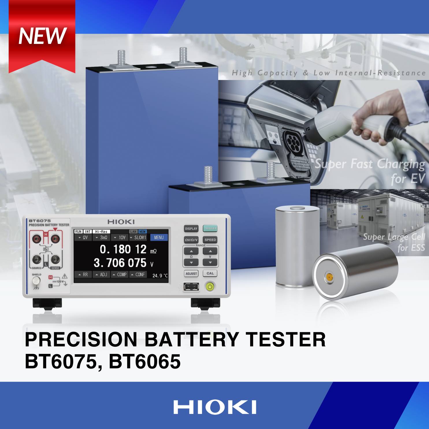 HIOKI - Introducing the industry’s most precise battery tester BT6065 ...