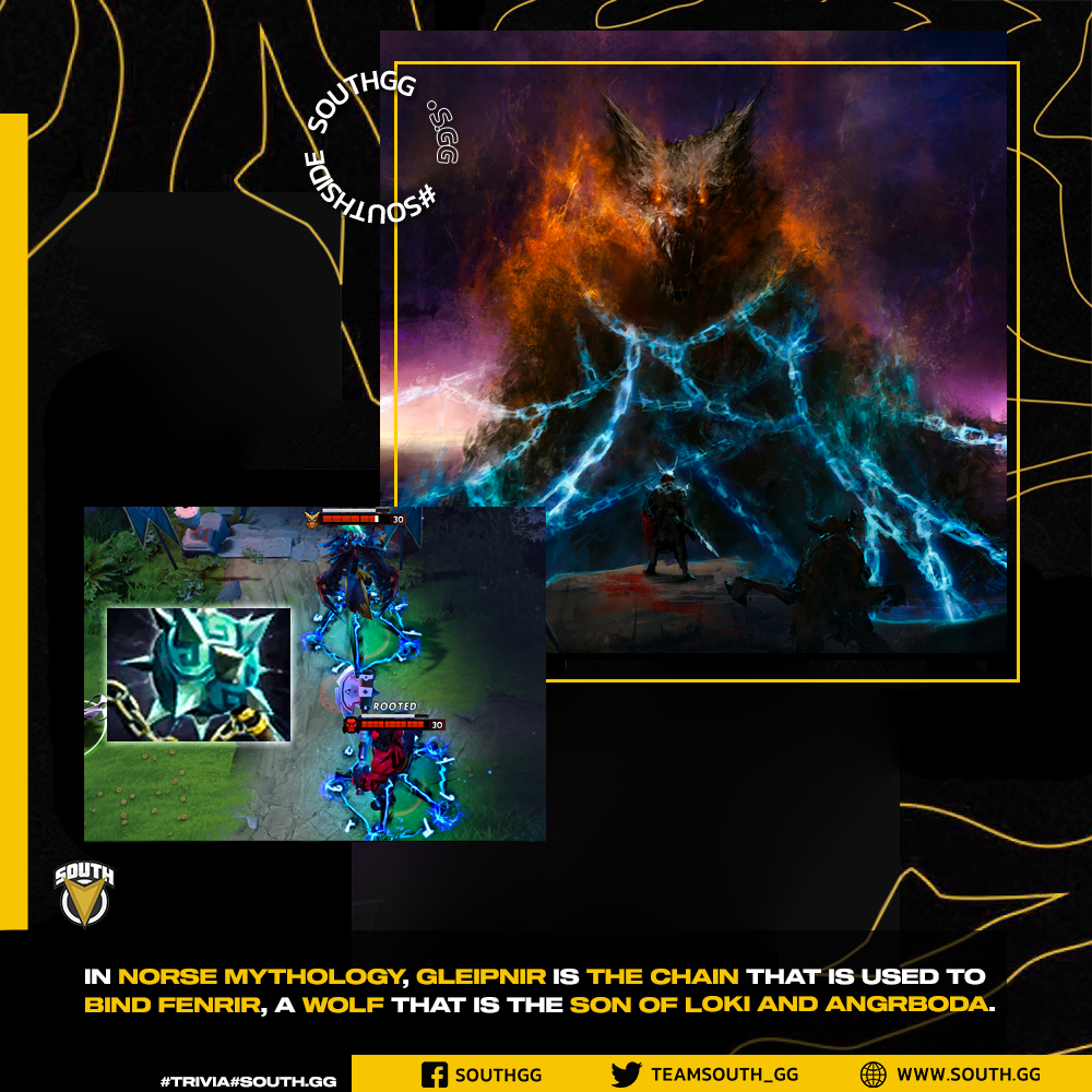 South.gg - TRIVIA‼ In Norse Mythology, Gleipnir is the... | Facebook