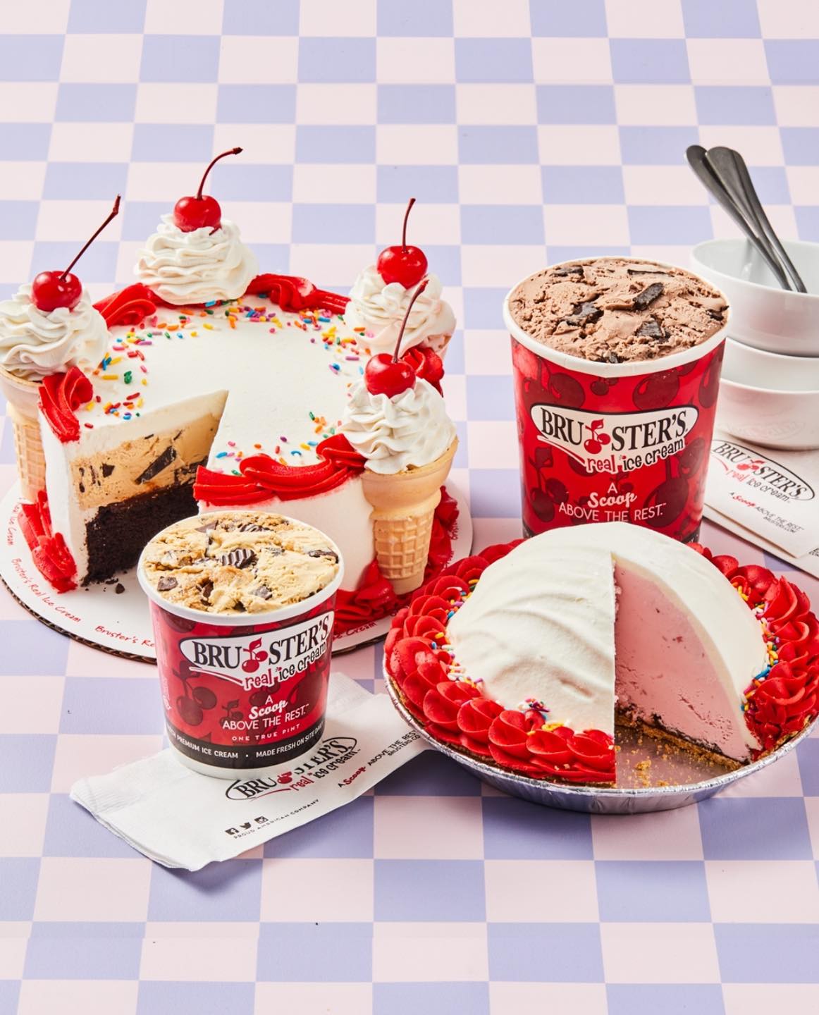 Bruster's Guyana - Monday's Majestic Flavors: Vanilla Strawberry ...