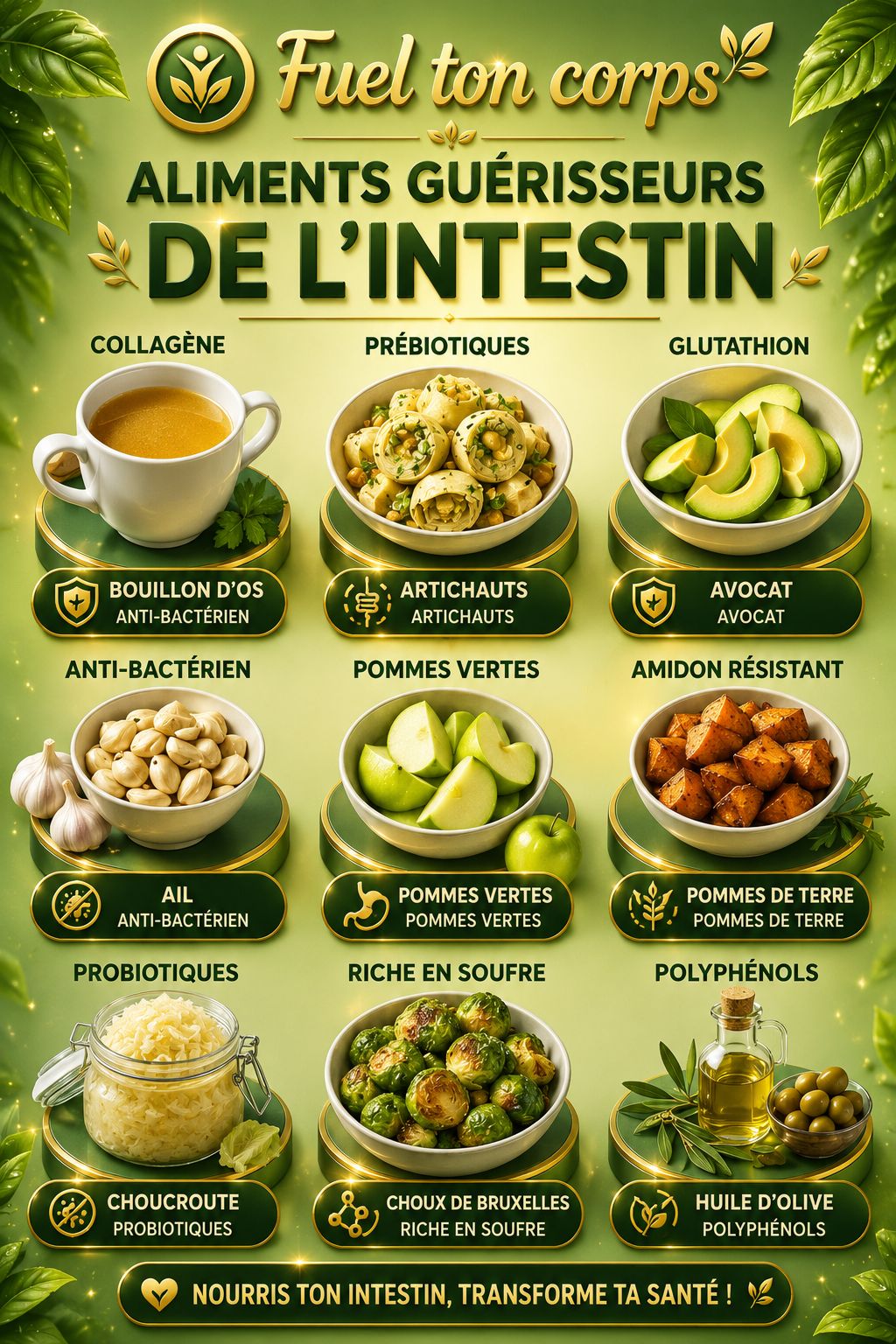 Un super-aliment pour chouchouter vos intestins! 🌱✨